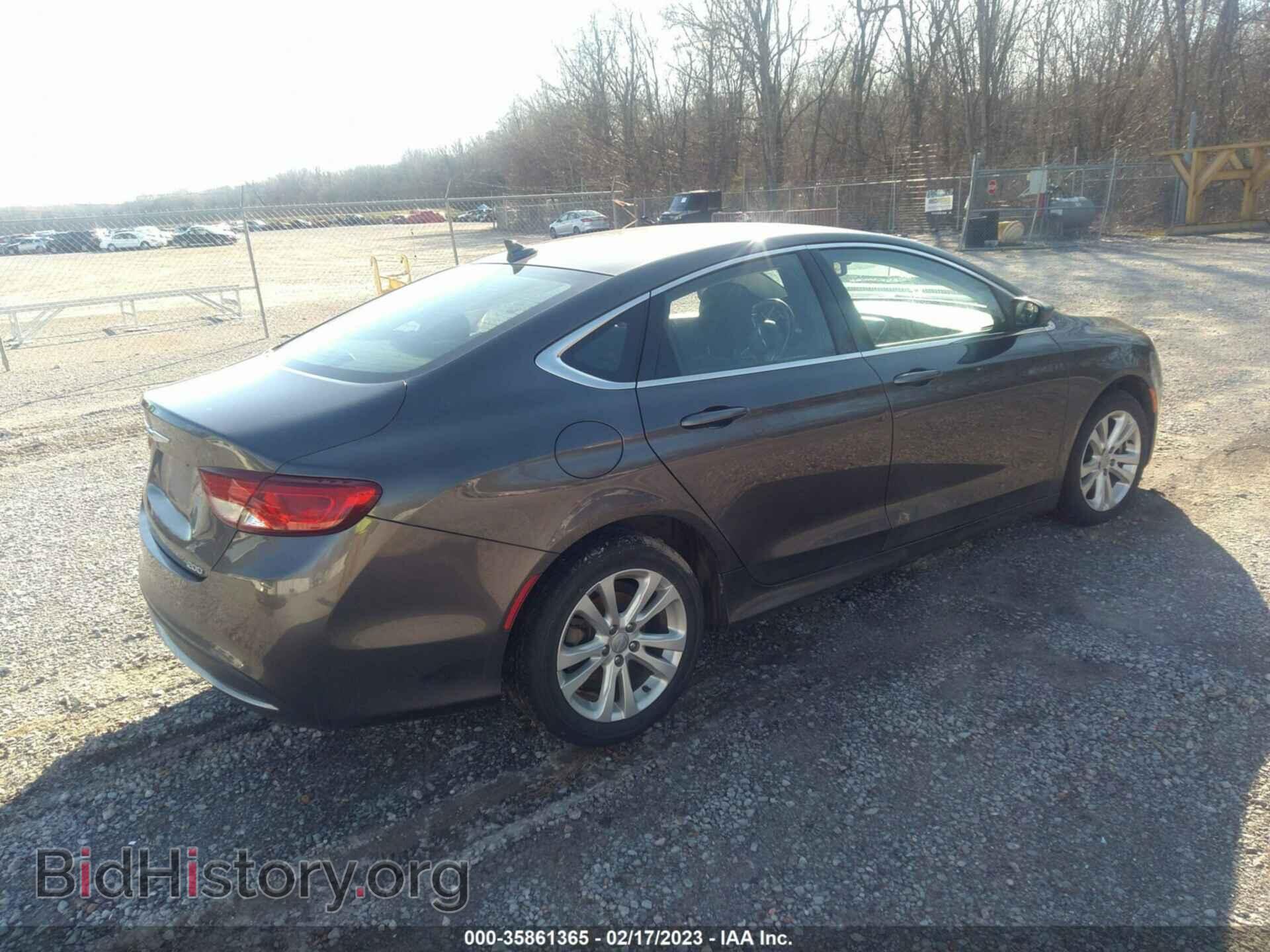 2015 CHRYSLER 200 - VIN: 1C3CCCAB5FN712686 - Фото 4