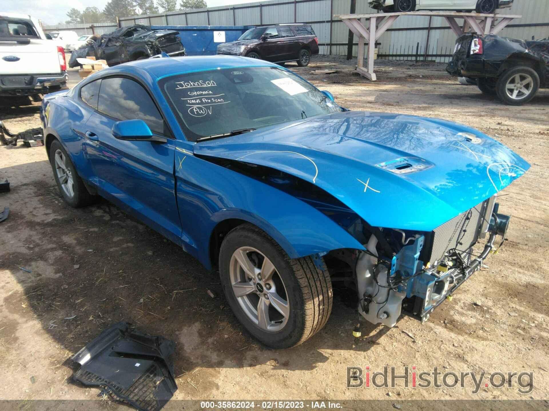 Photo 1FA6P8TH2M5140409 - FORD MUSTANG 2021