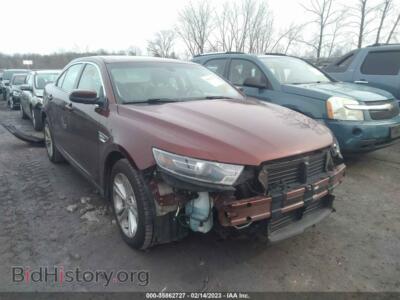 2015 Ford TAURUS SEL, бордовый — VIN 1FAHP2E88FG169486, IAAI