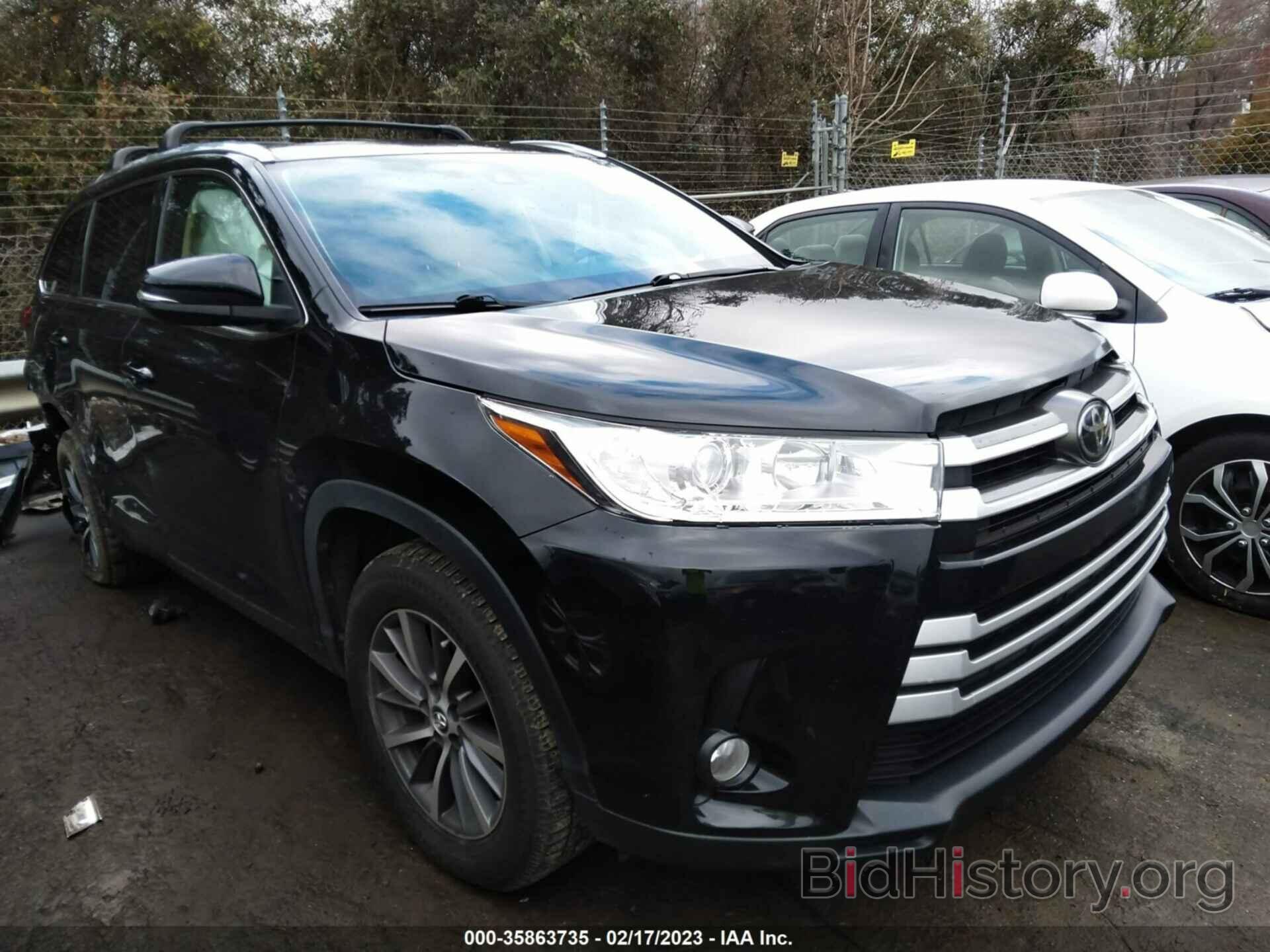 Фотография 5TDKZRFH5JS538935 - TOYOTA HIGHLANDER 2018