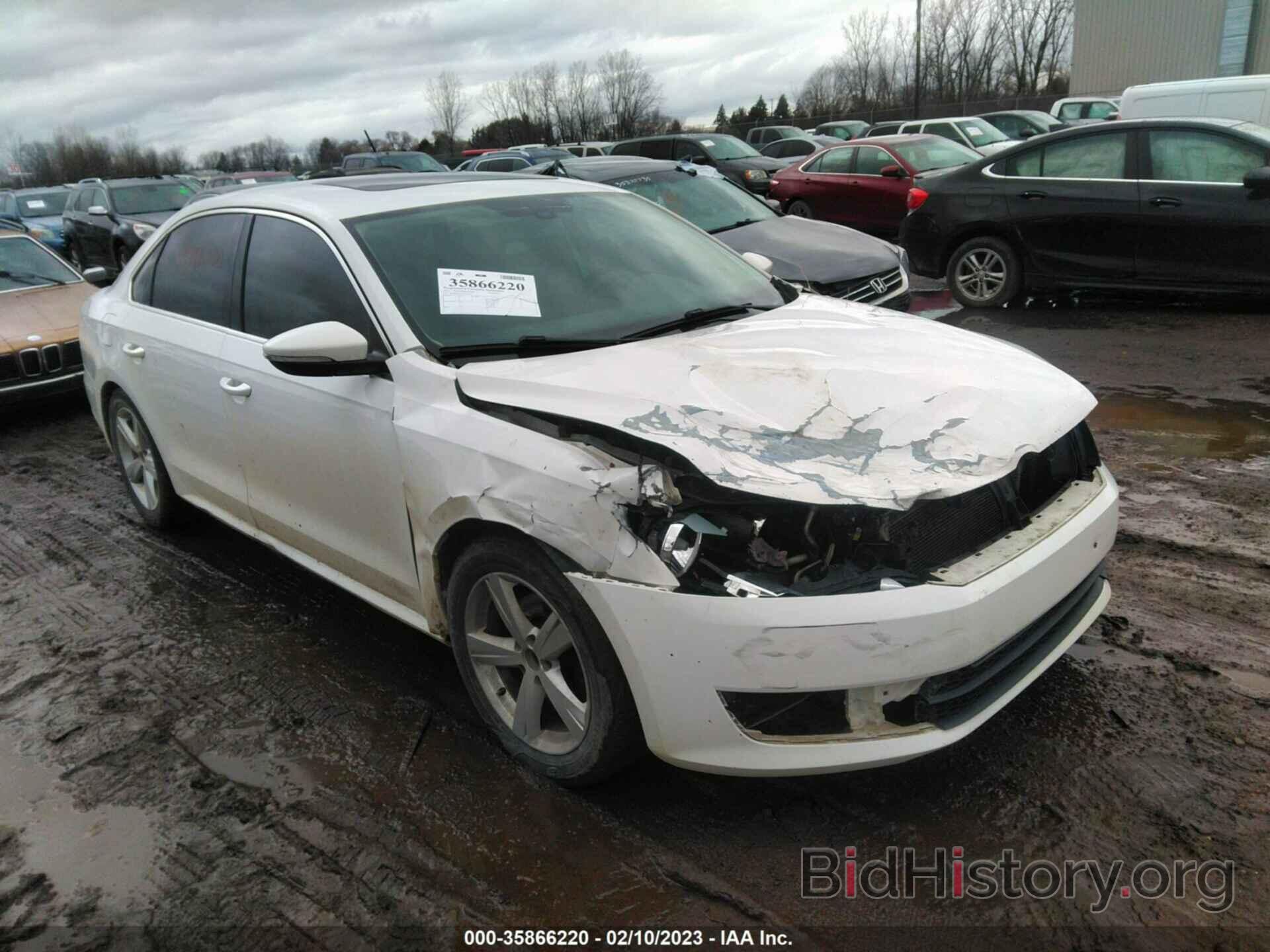 Photo 1VWBN7A31CC084941 - VOLKSWAGEN PASSAT 2012