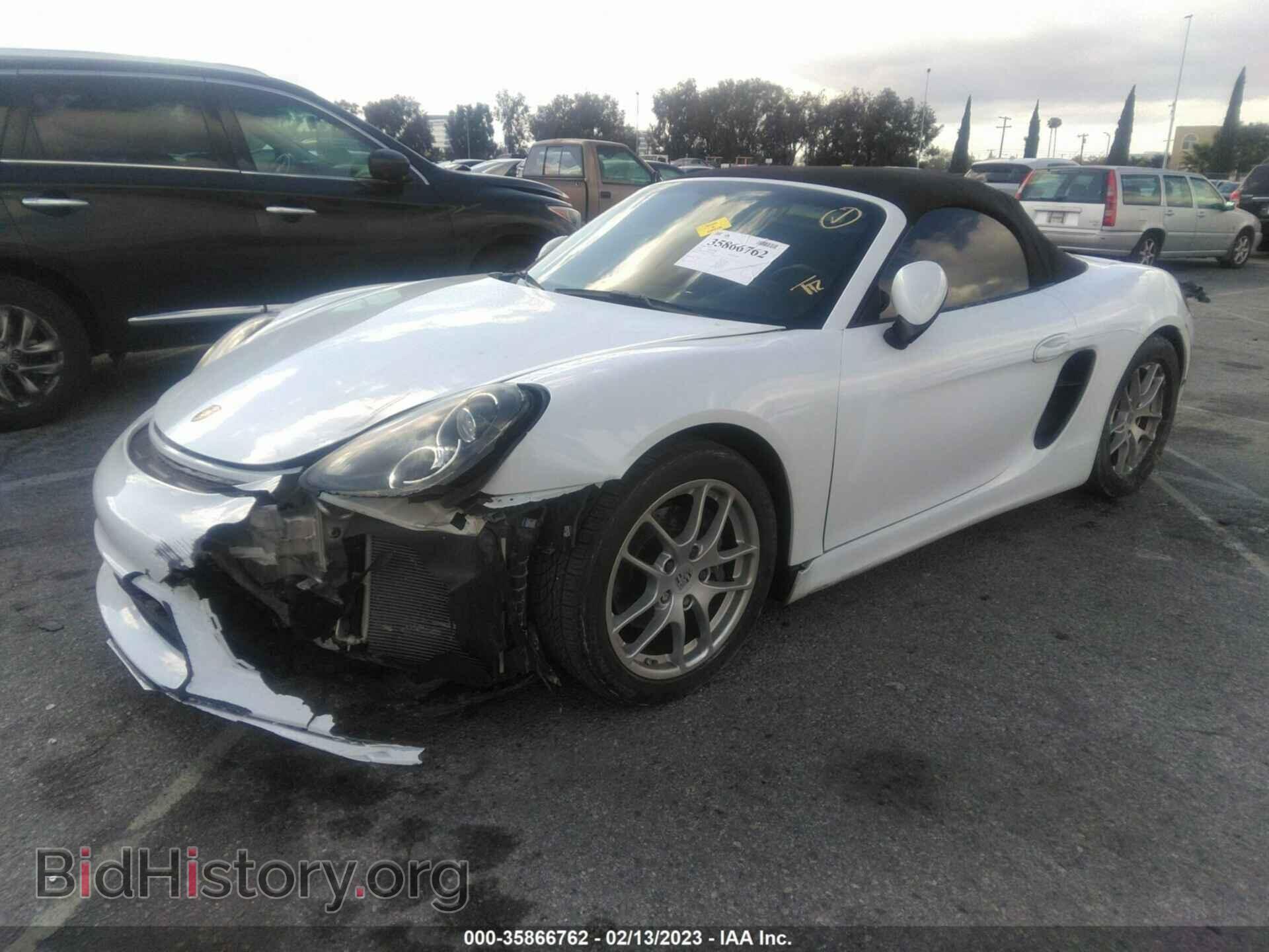 2014 PORSCHE BOXSTER - VIN: WP0CA2A82ES121344 - Фото 2