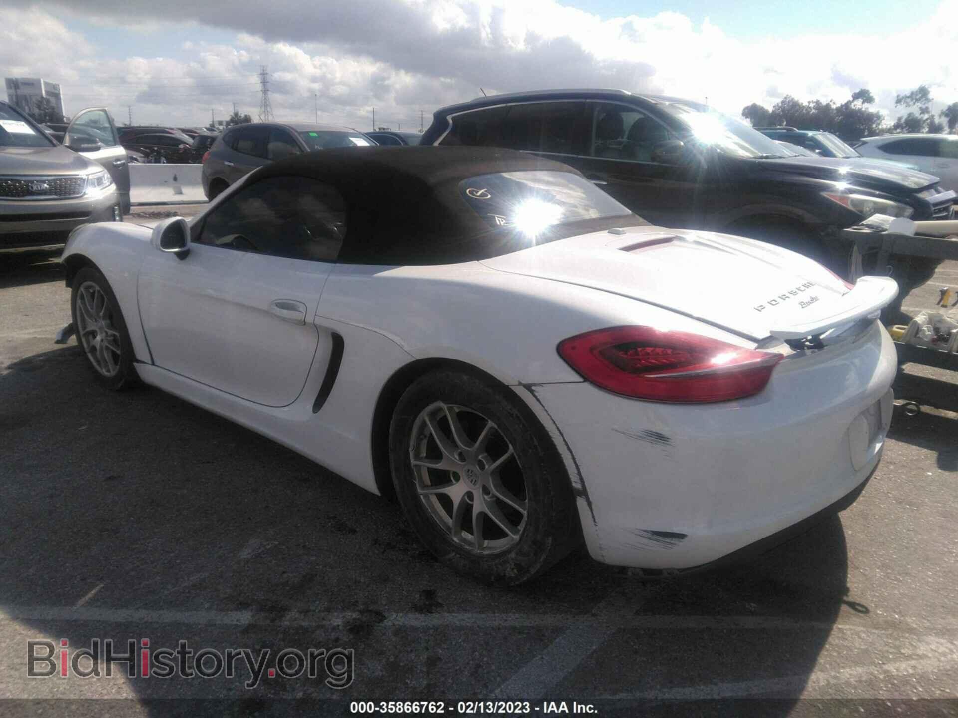 2014 PORSCHE BOXSTER - VIN: WP0CA2A82ES121344 - Фото 3