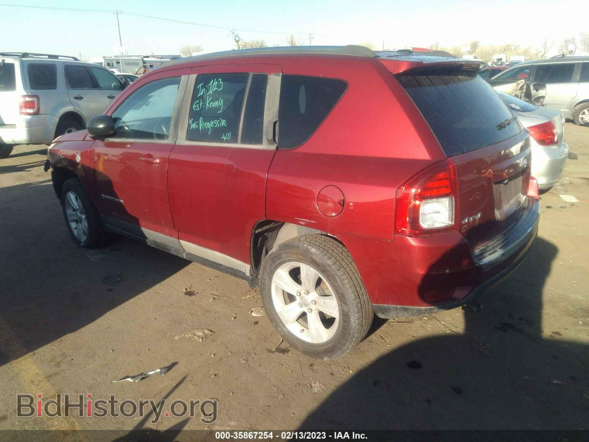 2012 JEEP COMPASS - VIN: 1C4NJDCB5CD554543 - Фото 3