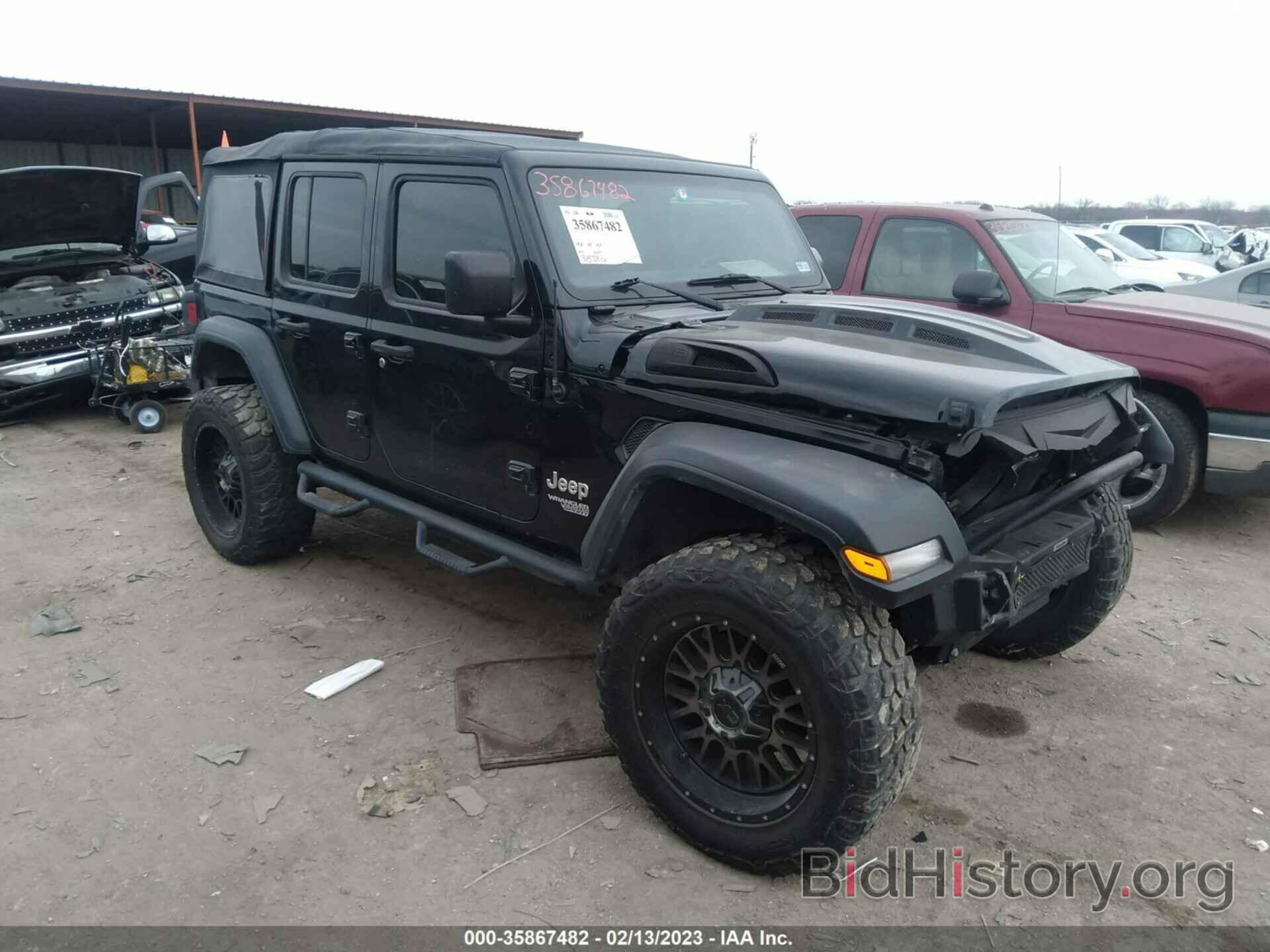 Photo 1C4HJXDG2JW186655 - JEEP WRANGLER UNLIMITED 2018