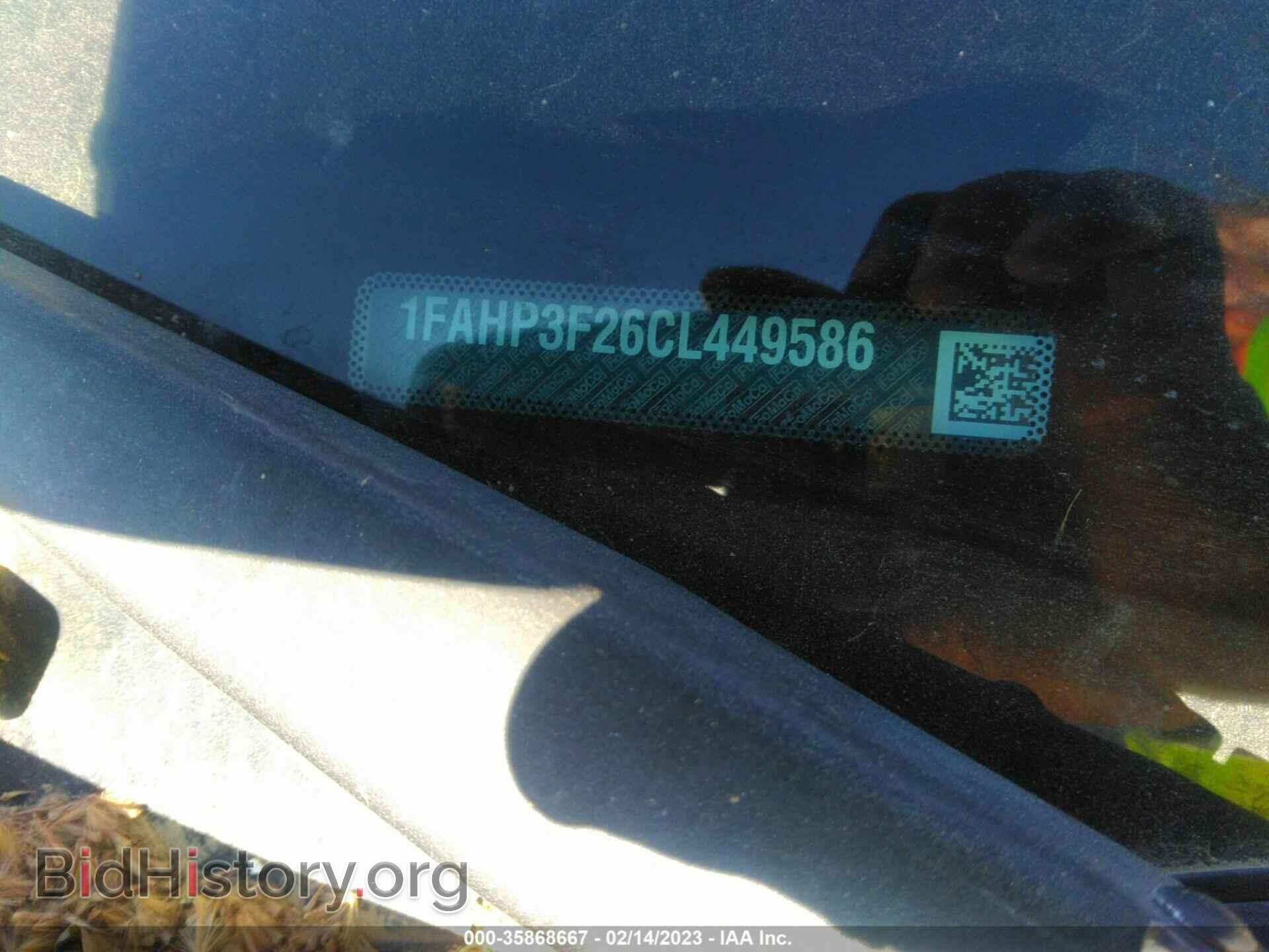 2012 FORD FOCUS - VIN: 1FAHP3F26CL449586 - Фото 9