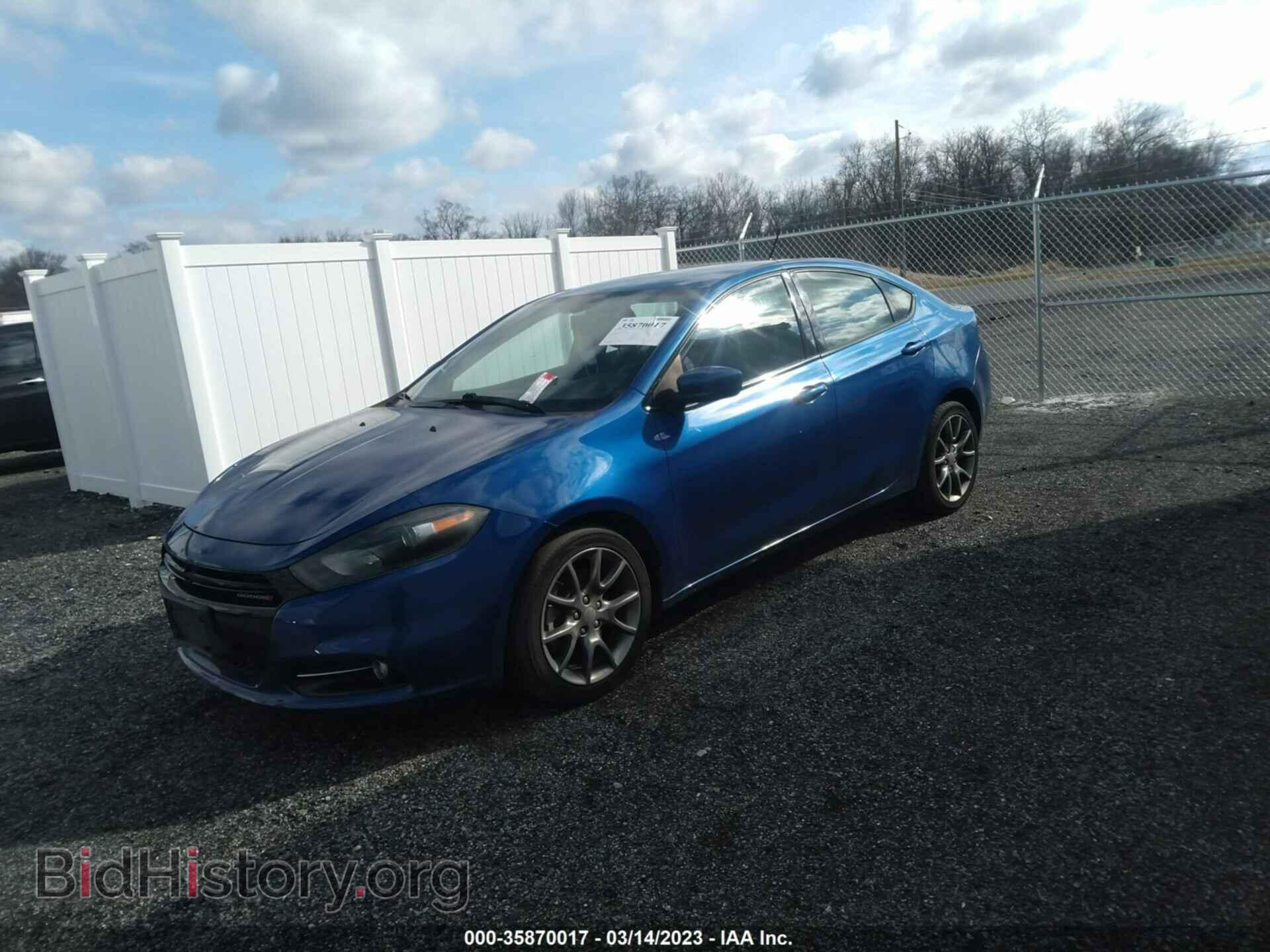 2014 DODGE DART - VIN: 1C3CDFBB2ED697341 - Фото 2