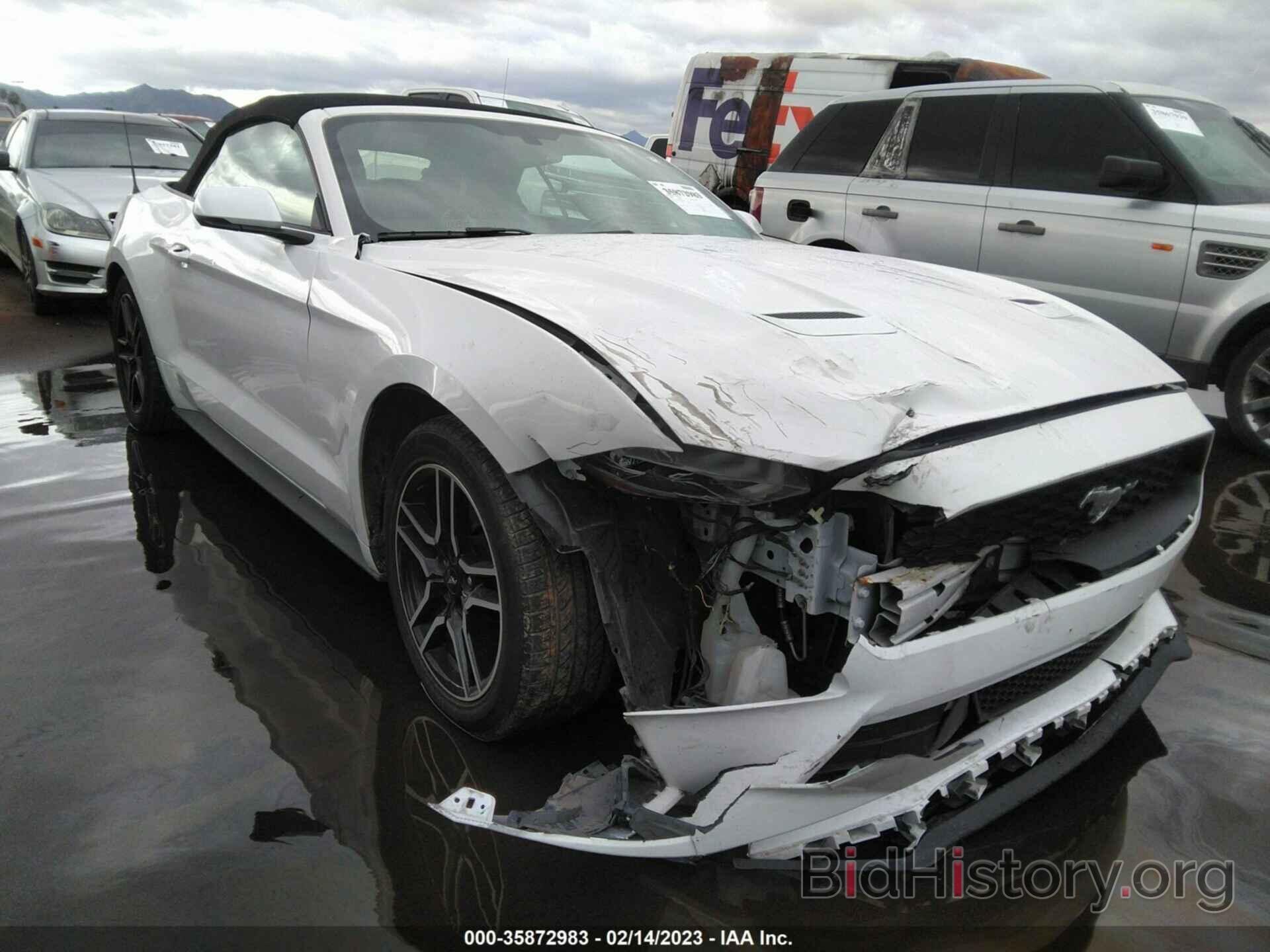 Photo 1FATP8UH6L5131406 - FORD MUSTANG 2020