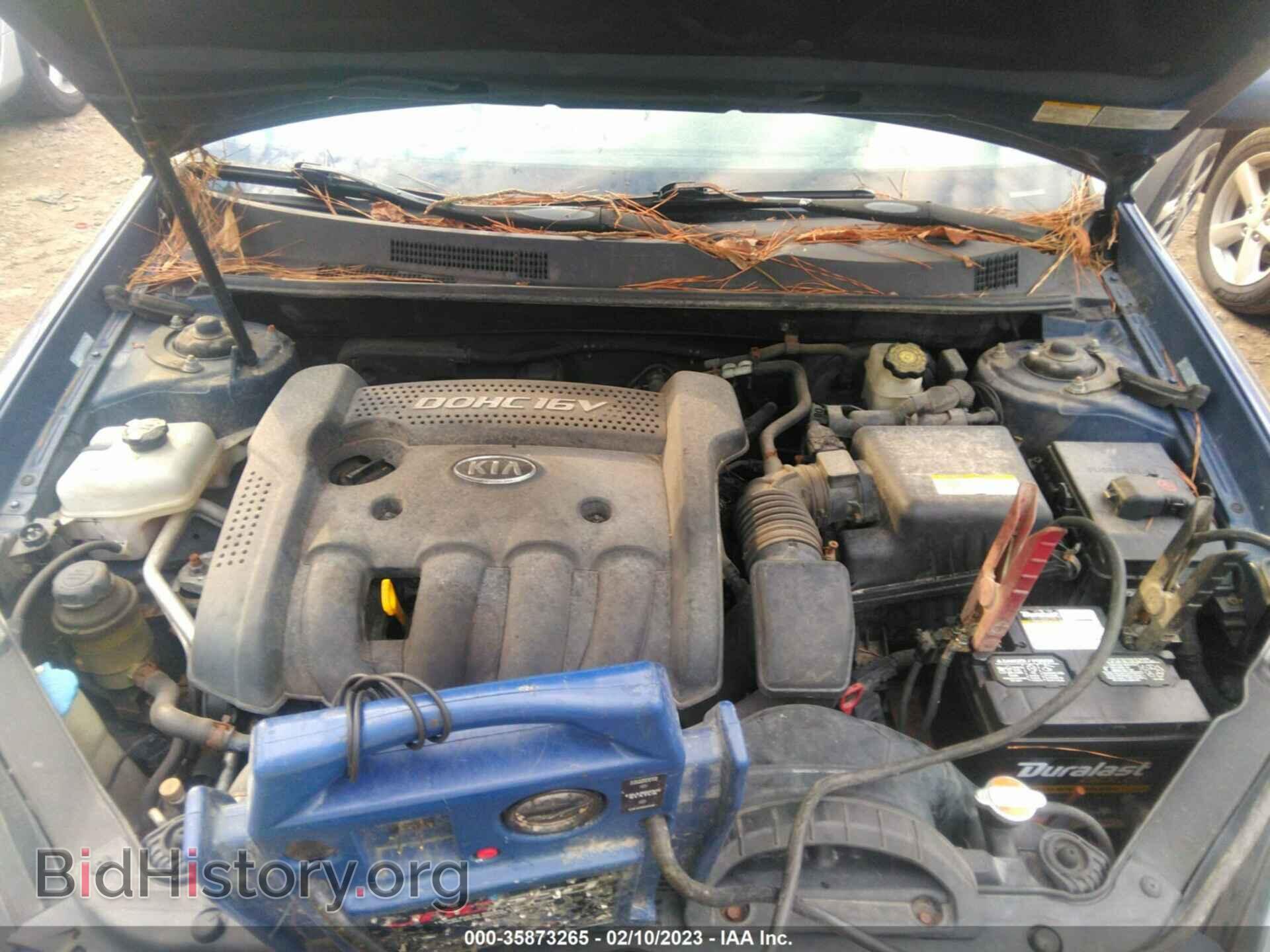 2007 KIA OPTIMA - VIN: KNAGE123775135709 - Фото 10