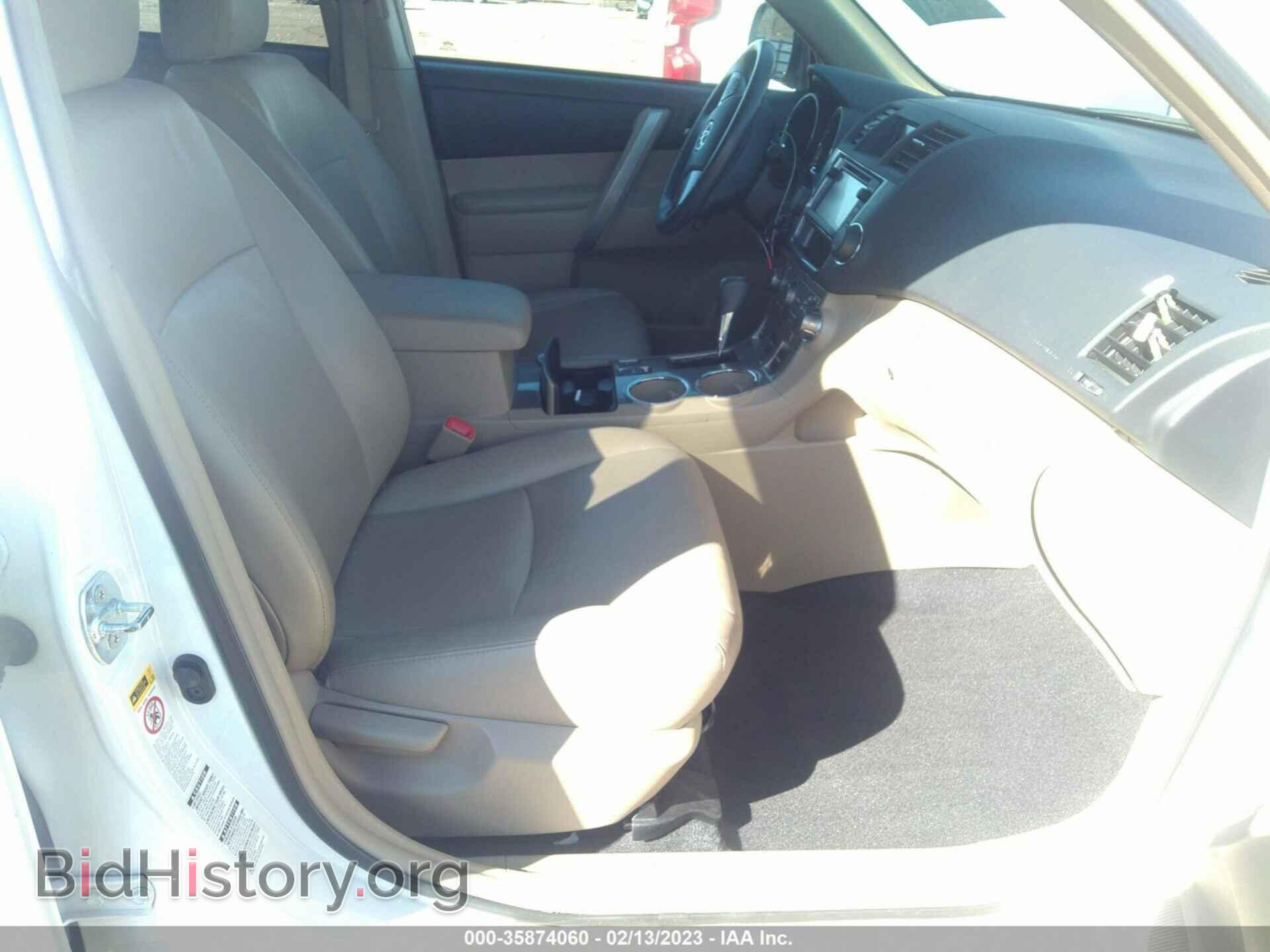 2013 TOYOTA HIGHLANDER - VIN: 5TDBK3EHXDS254207 - Фото 5