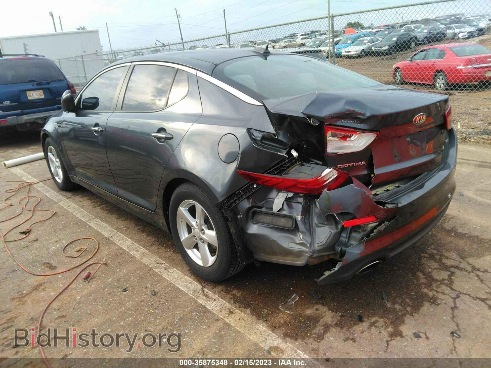 2015 KIA OPTIMA - VIN: KNAGM4A79F5620277 - Фото 3
