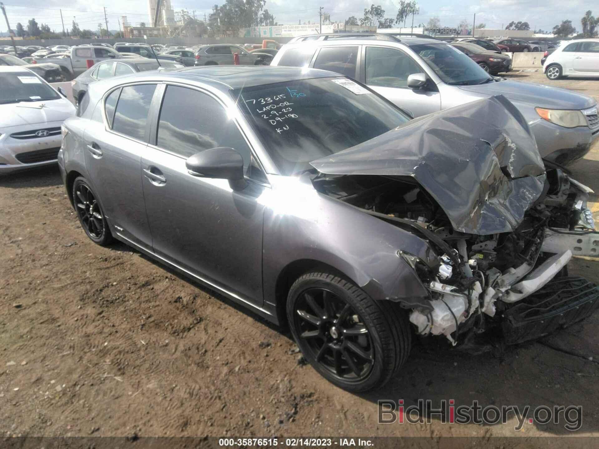 Photo JTHKD5BH6D2168716 - LEXUS CT 200H 2013