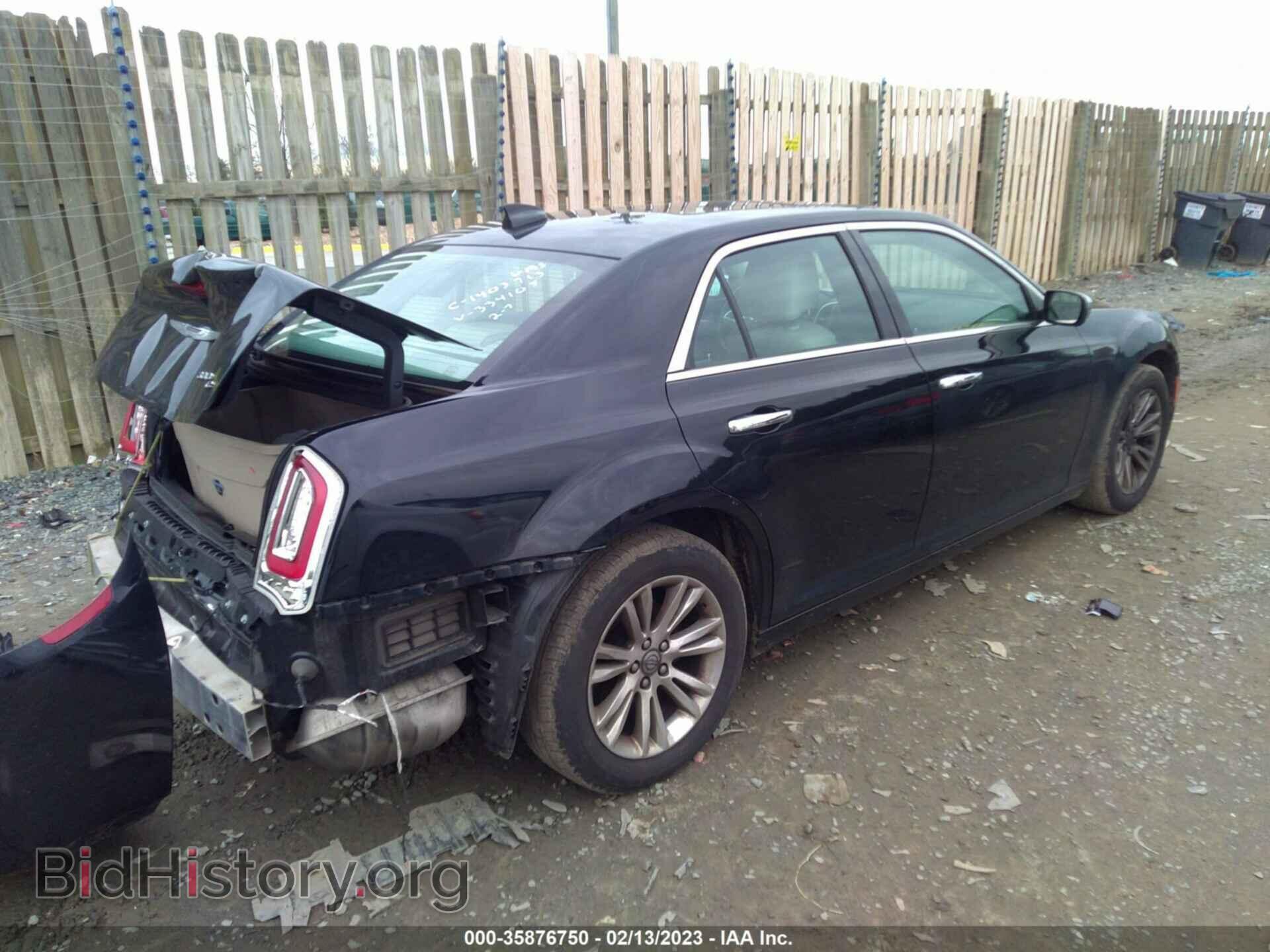 2016 CHRYSLER 300 - VIN: 2C3CCAEG2GH334105 - Фото 4