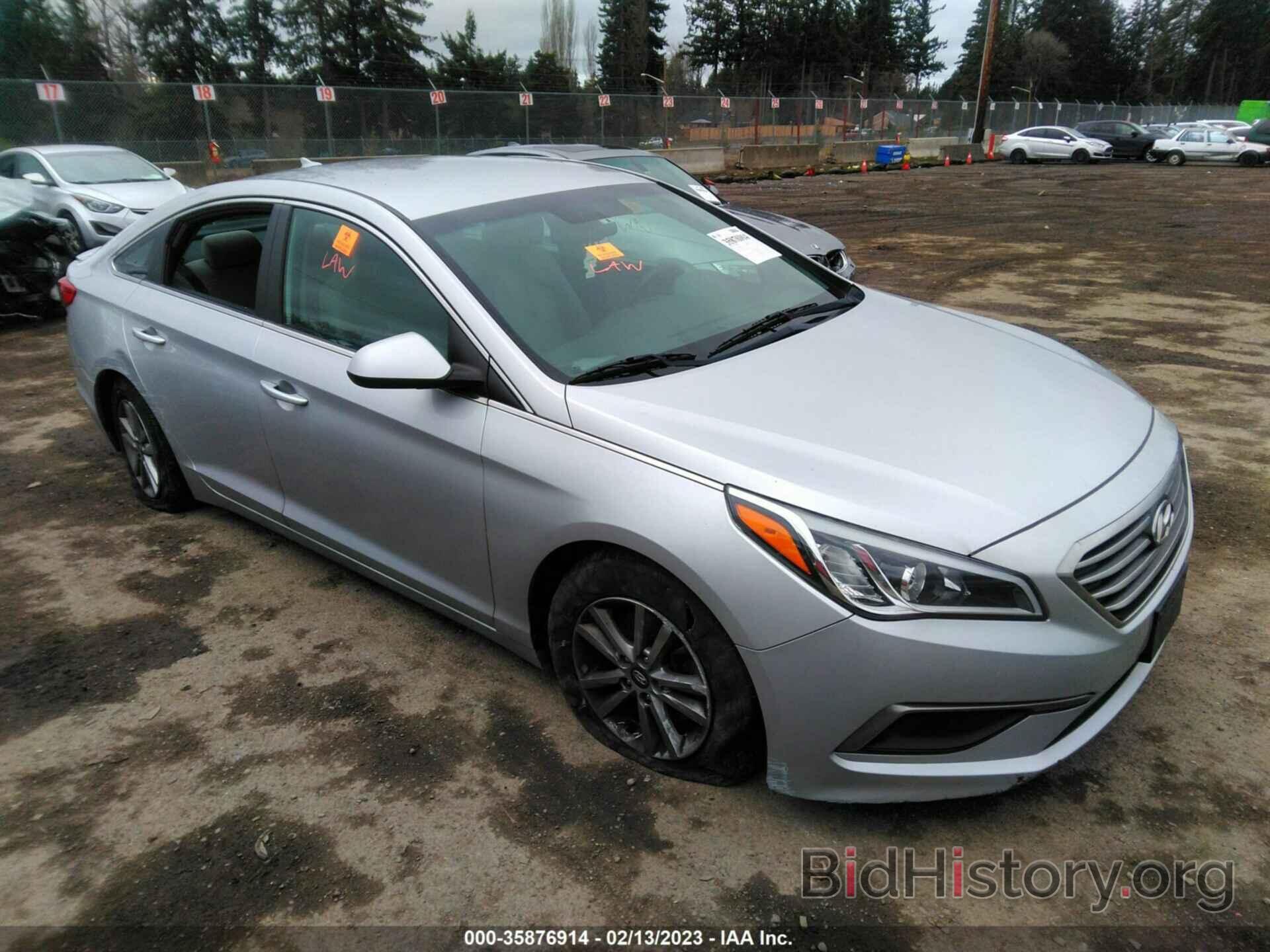 Photo 5NPE24AF8GH302546 - HYUNDAI SONATA 2016