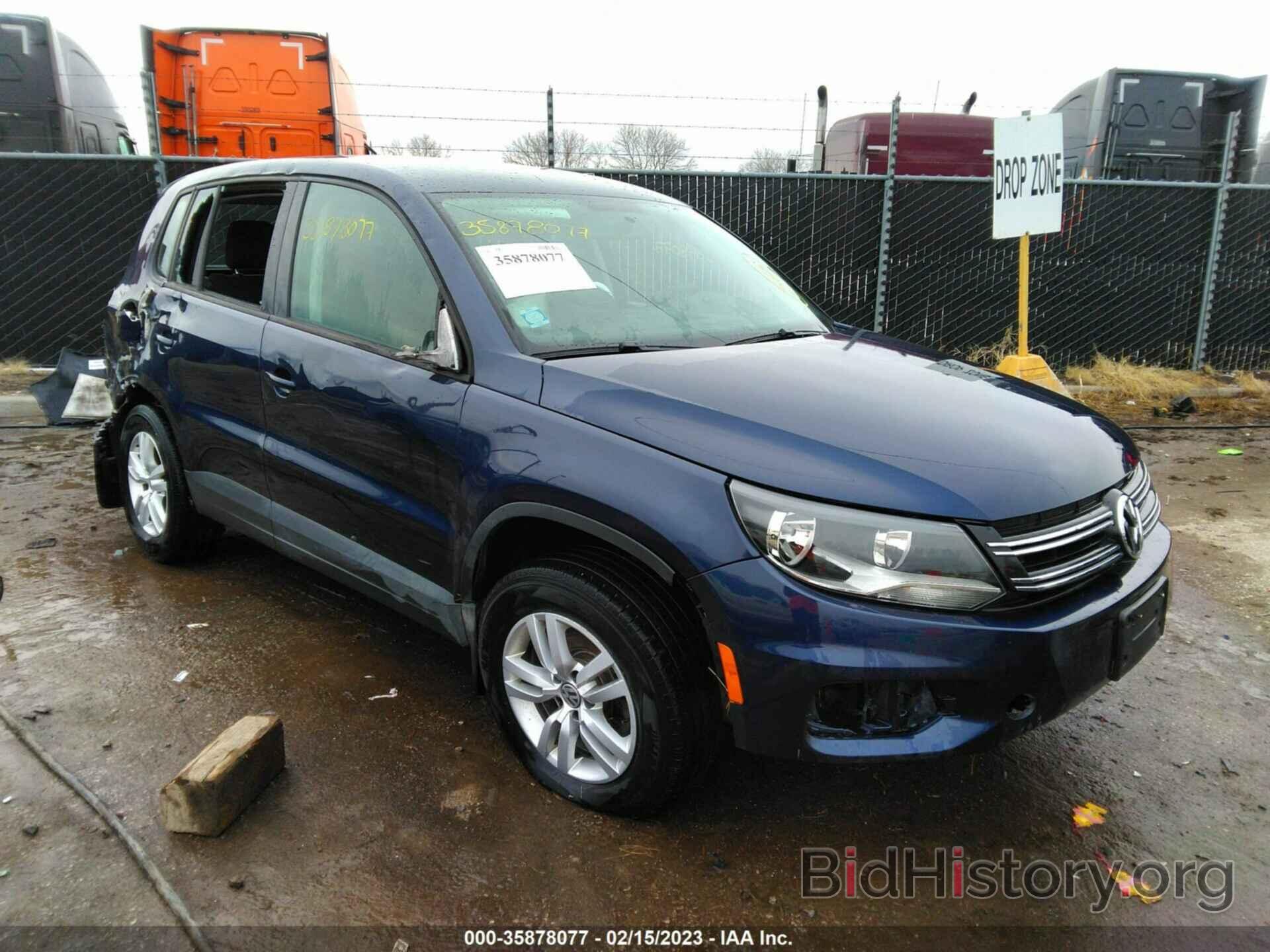 Фотография WVGBV3AX1EW589888 - VOLKSWAGEN TIGUAN 2014