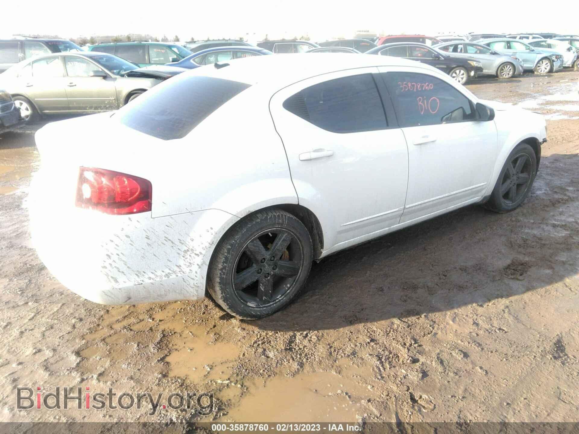2013 DODGE AVENGER - VIN: 1C3CDZAB6DN643200 - Фото 4