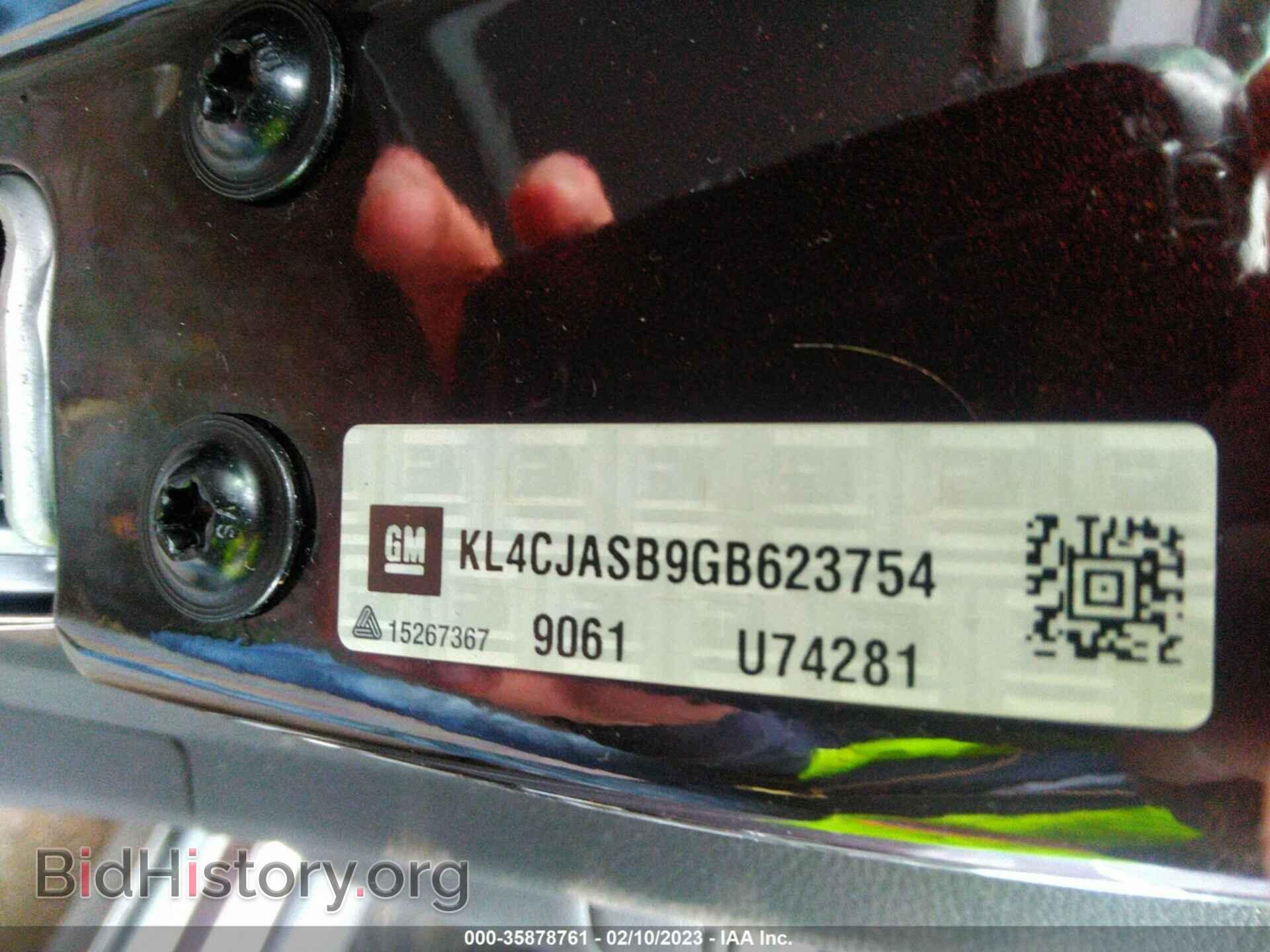 2016 BUICK ENCORE - VIN: KL4CJASB9GB623754 - Photo 9