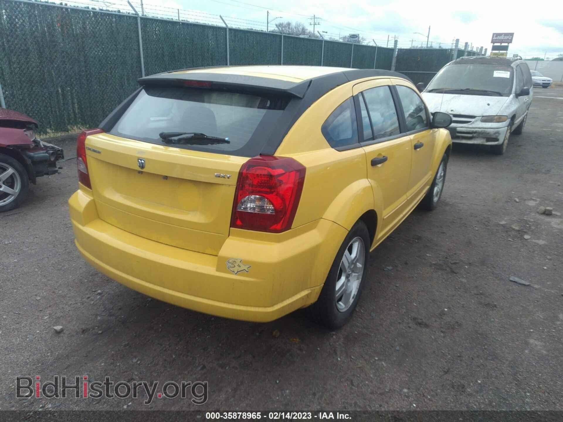 2007 DODGE CALIBER - VIN: 1B3HB48B57D539034 - Фото 4