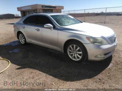 2008 Lexus LS 460, серебристый — VIN JTHBL46FX85053577, IAAI
