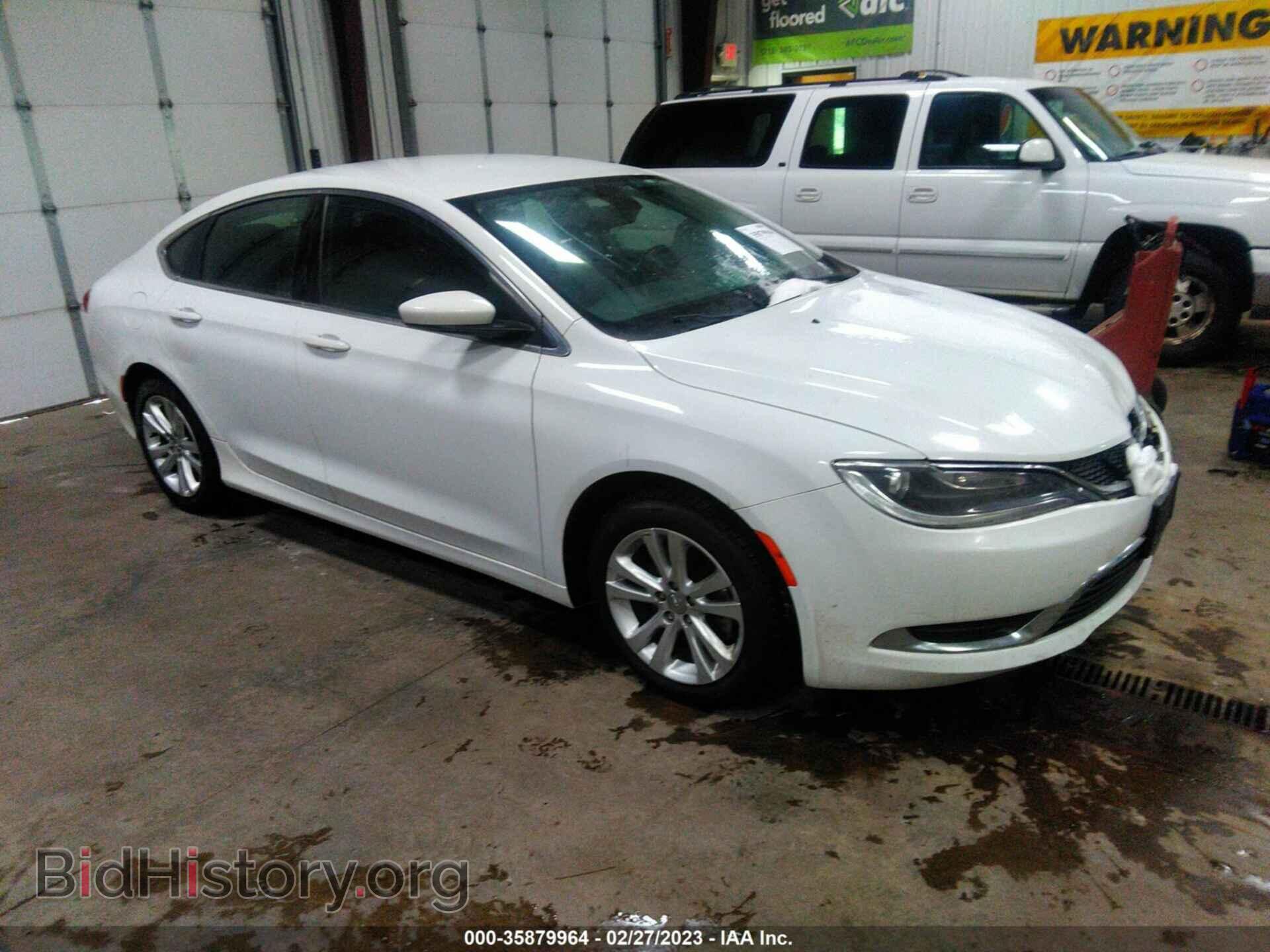 Фотография 1C3CCCAB2GN153244 - CHRYSLER 200 2016
