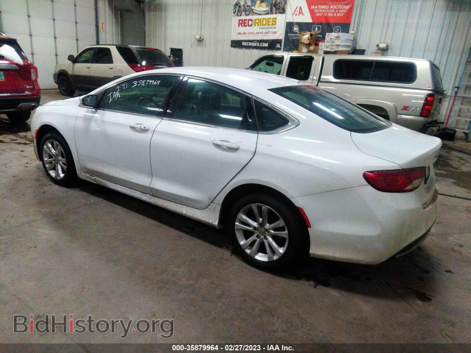 2016 CHRYSLER 200 - VIN: 1C3CCCAB2GN153244 - Фото 3