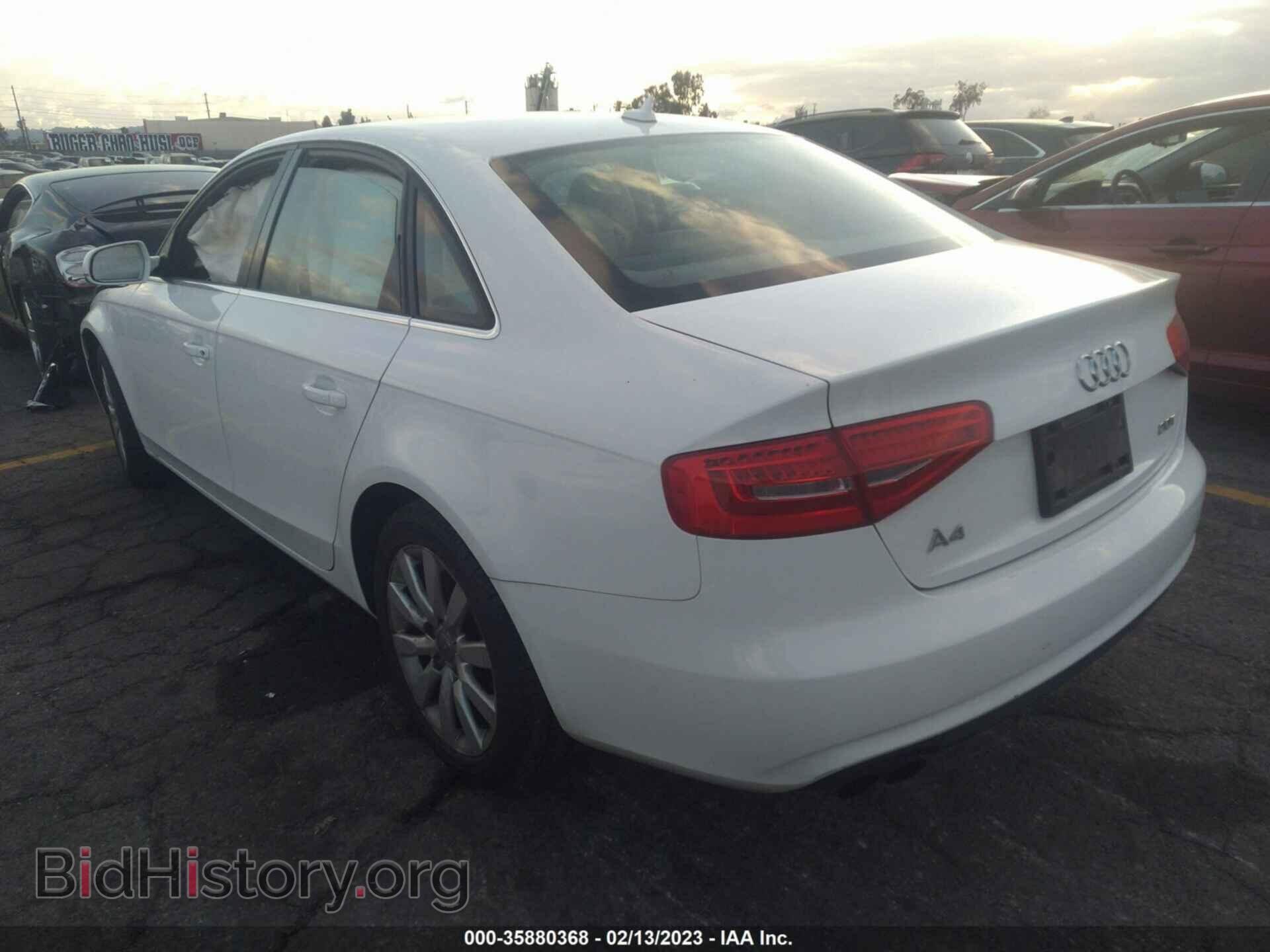 2013 AUDI A4 - VIN: WAUAFAFL2DA149727 - Photo 3