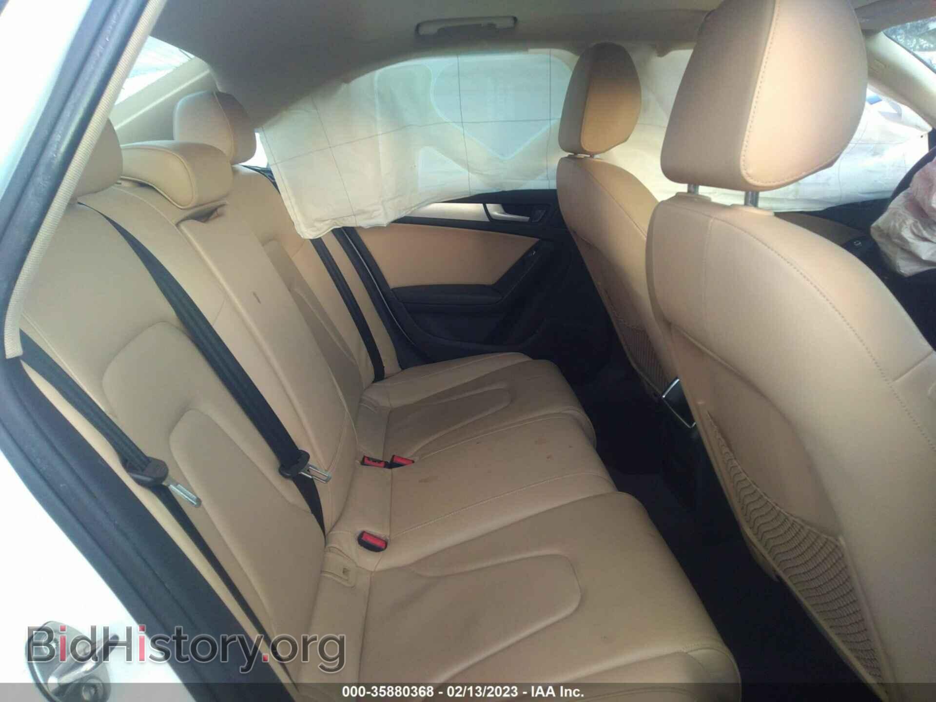 2013 AUDI A4 - VIN: WAUAFAFL2DA149727 - Photo 8