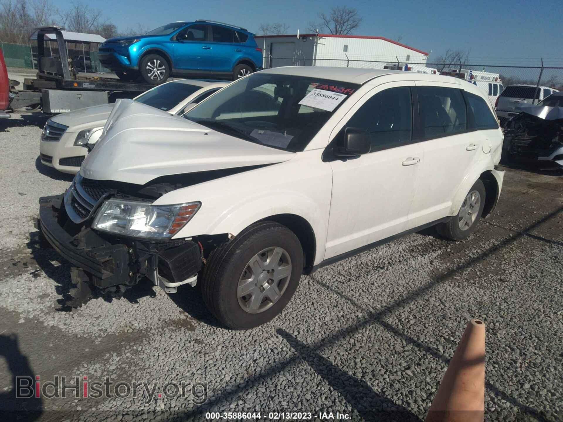 2012 DODGE JOURNEY - VIN: 3C4PDCAB2CT207002 - Photo 2