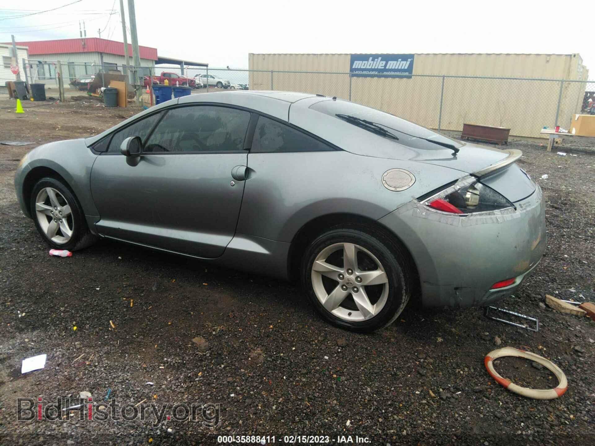 2007 MITSUBISHI ECLIPSE - VIN: 4A3AK34T07E012776 - Фото 3