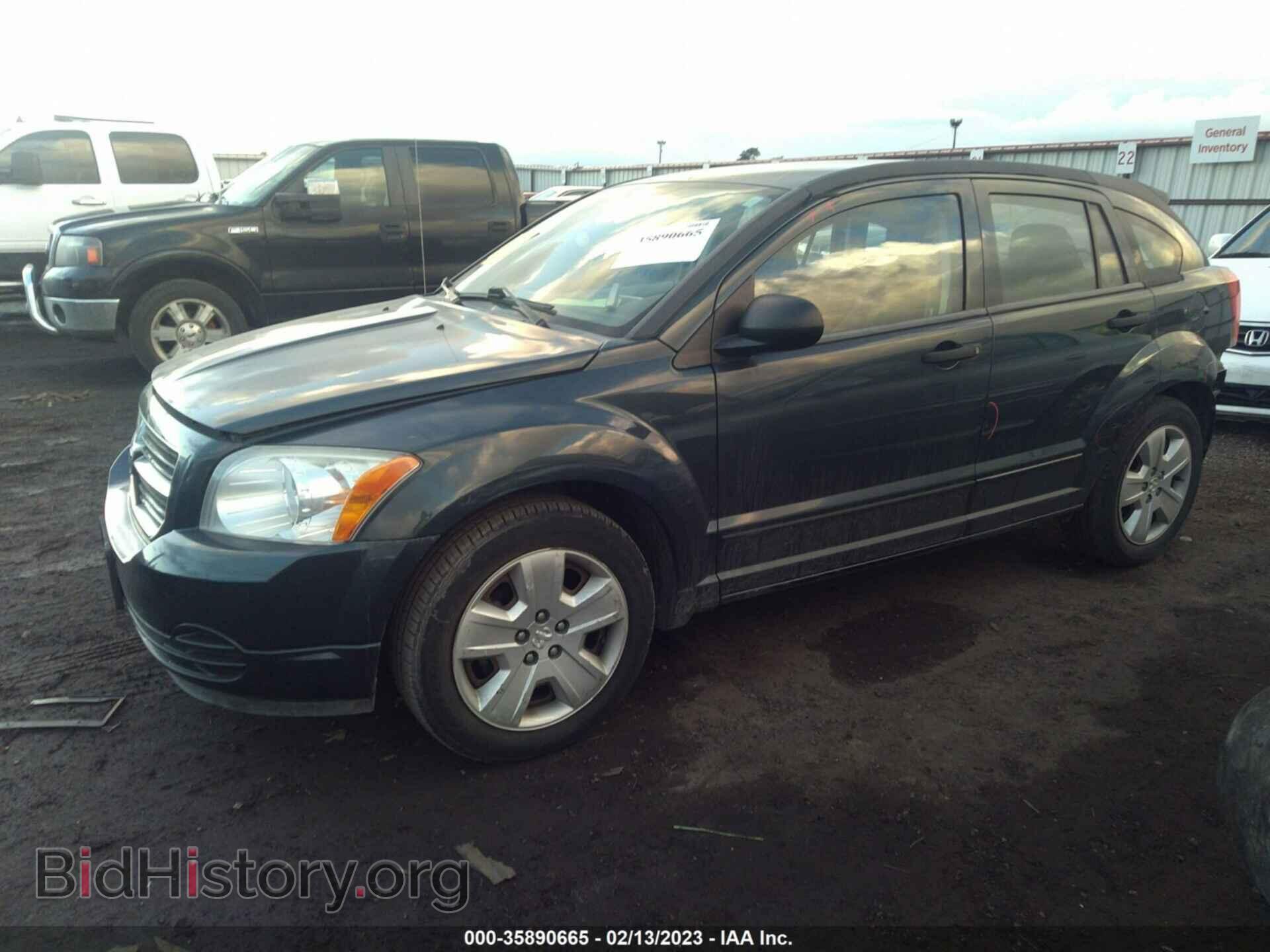 2007 DODGE CALIBER - VIN: 1B3HB48B27D228533 - Фото 2