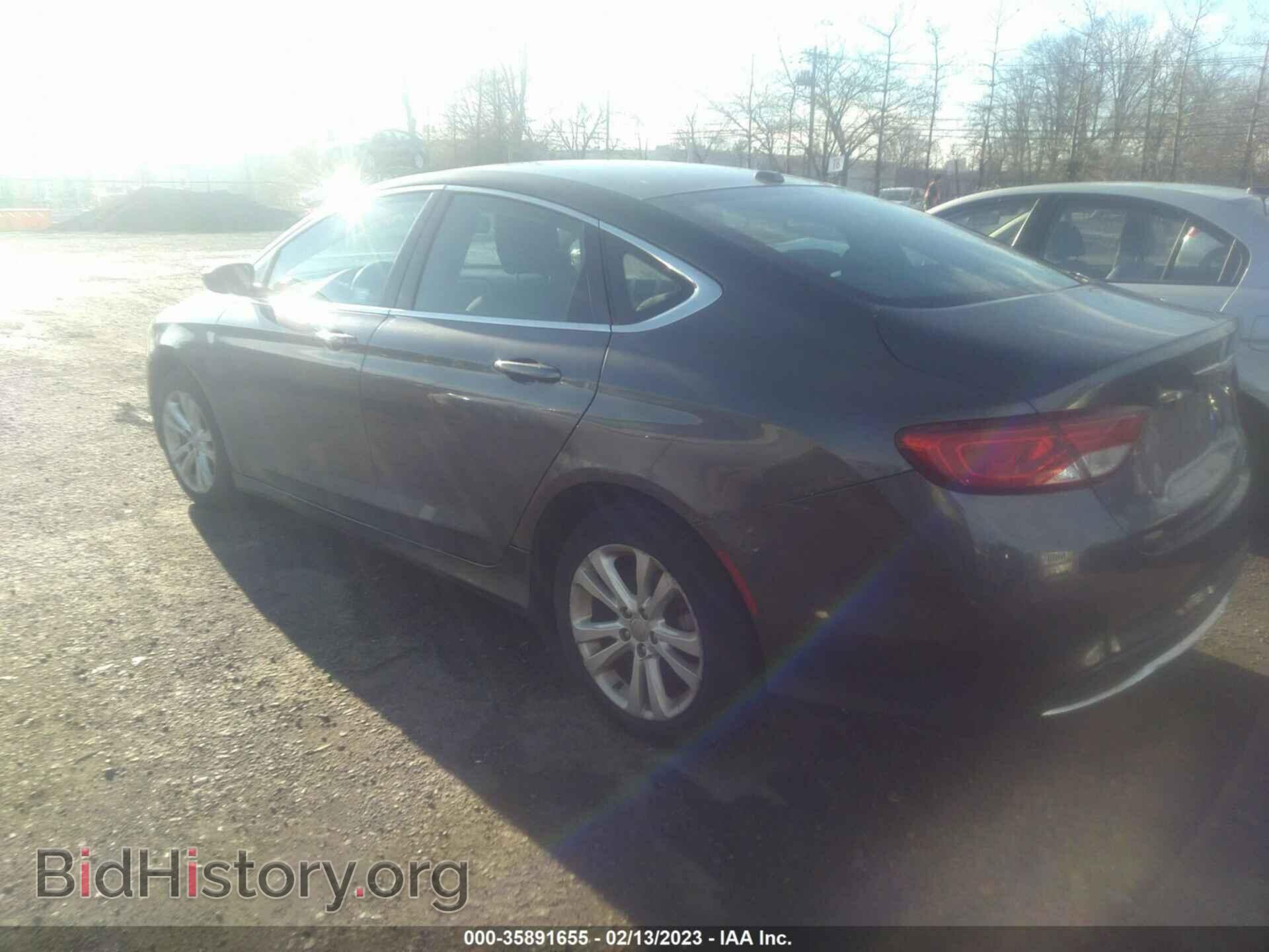 2015 CHRYSLER 200 - VIN: 1C3CCCAB8FN688531 - Фото 3