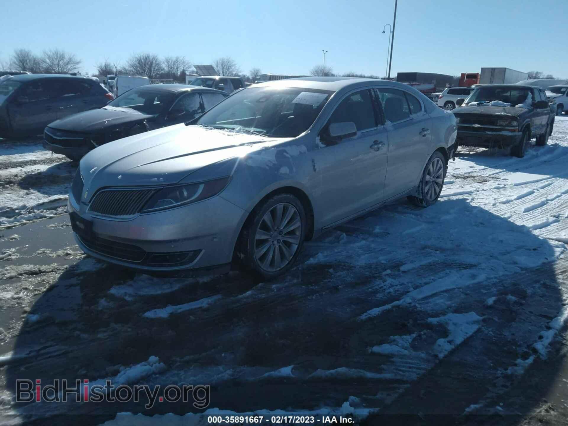 2013 LINCOLN MKS - VIN: 1LNHL9FT0DG600431 - Фото 2