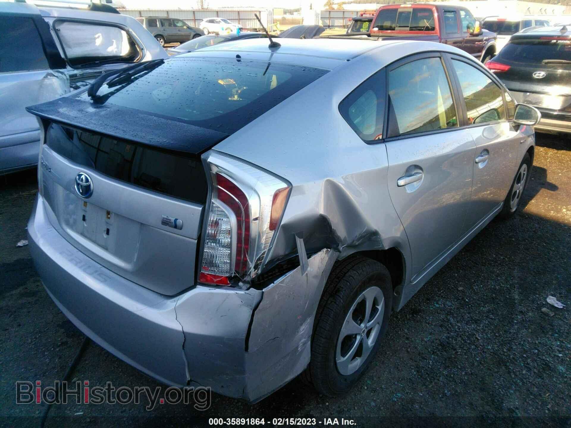 2012 TOYOTA PRIUS - VIN: JTDKN3DU3C1532284 - Photo 4