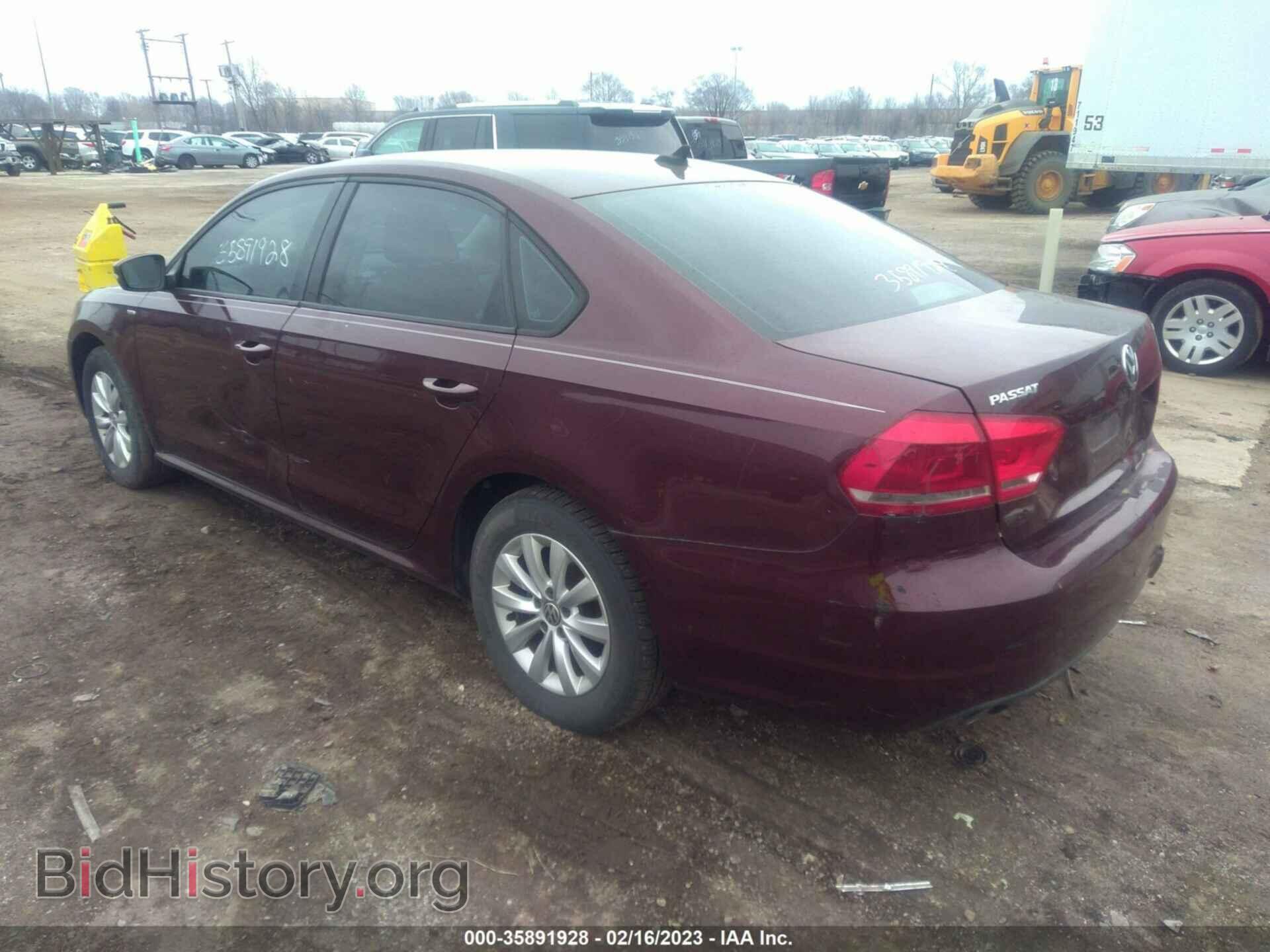 2014 VOLKSWAGEN PASSAT - VIN: 1VWAT7A33EC062105 - Фото 3