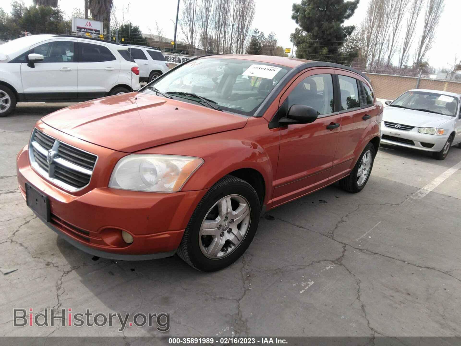 2007 DODGE CALIBER - VIN: 1B3HB48B57D515722 - Фото 2