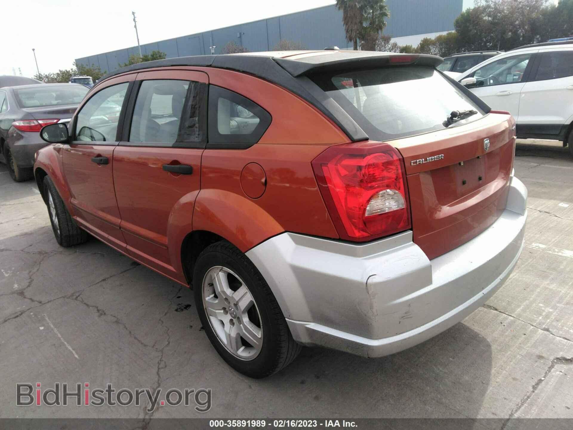 2007 DODGE CALIBER - VIN: 1B3HB48B57D515722 - Фото 3