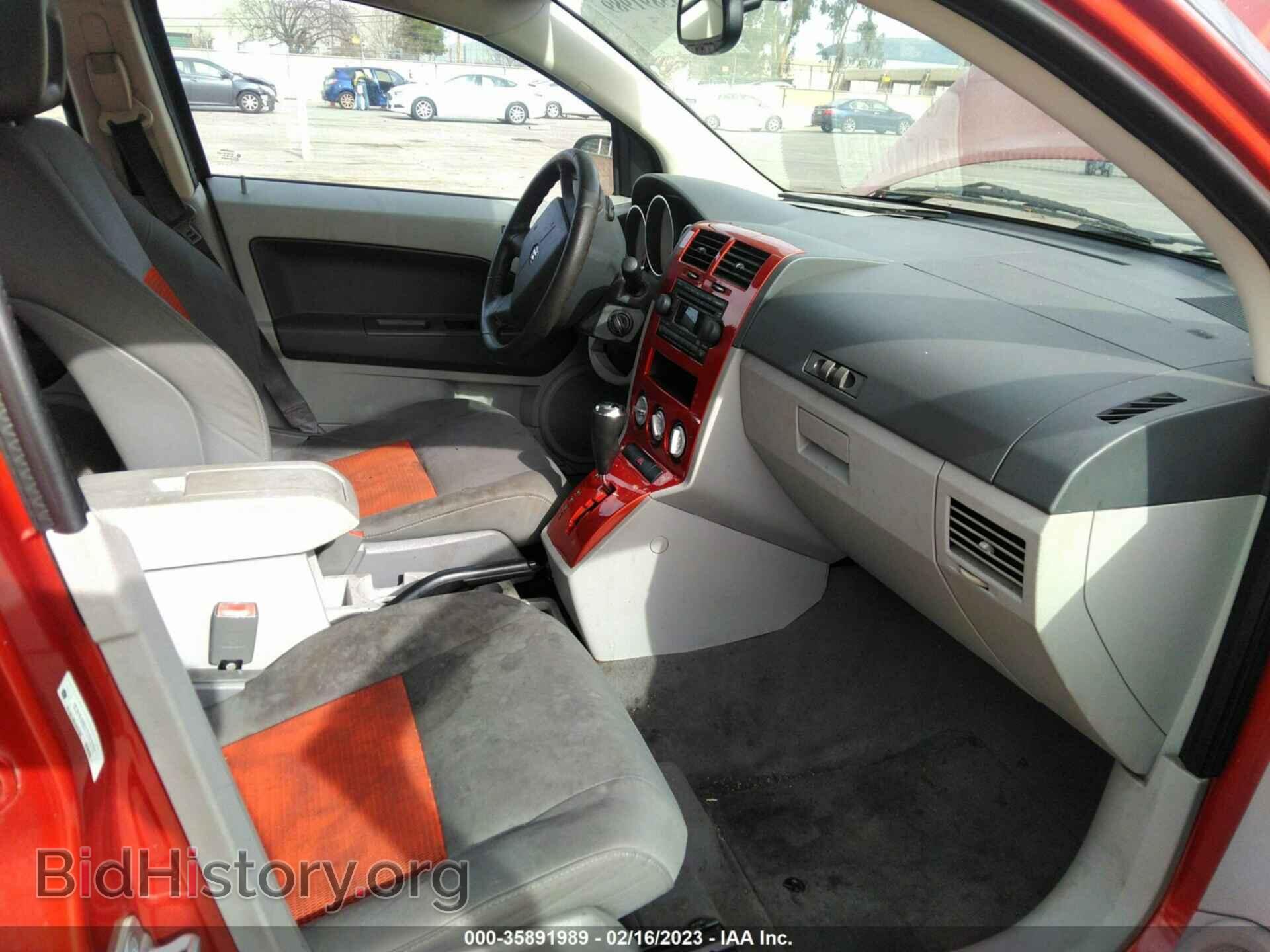 2007 DODGE CALIBER - VIN: 1B3HB48B57D515722 - Фото 5