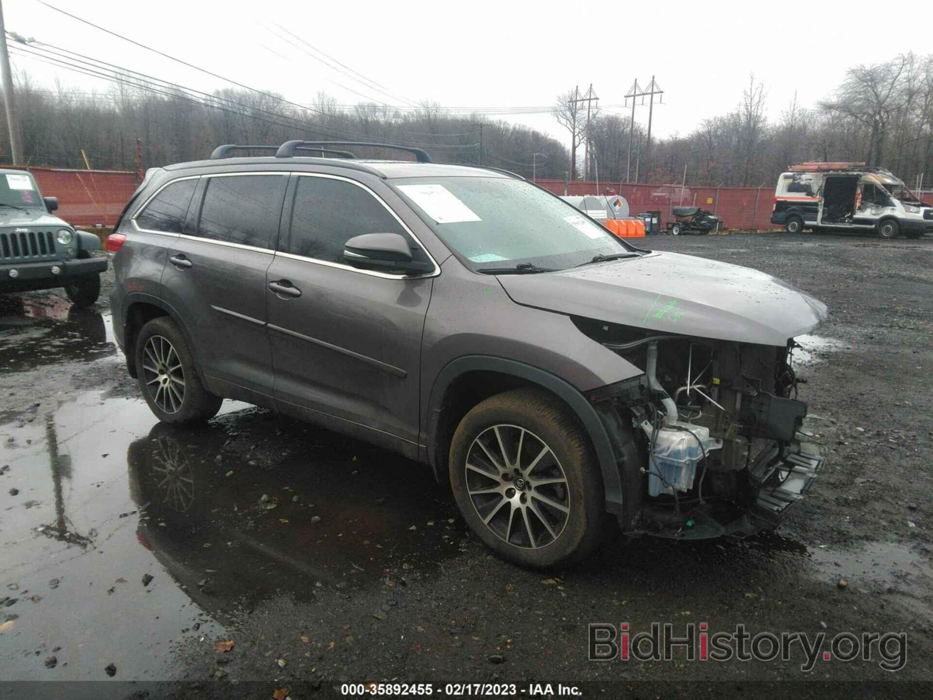 Photo 5TDJZRFH8JS495588 - TOYOTA HIGHLANDER 2018