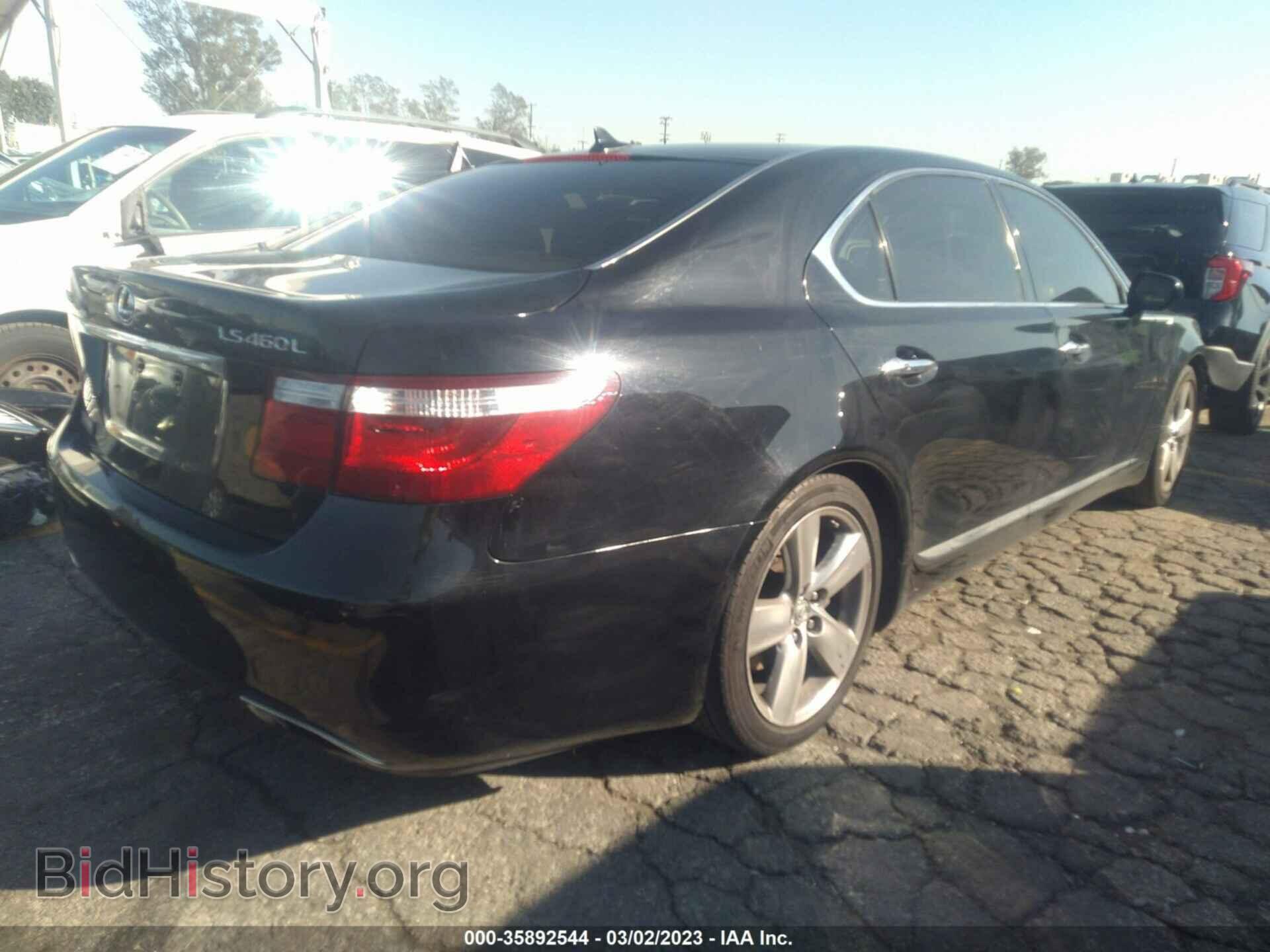 2008 LEXUS LS 460 - VIN: JTHGL46F085026846 - Фото 4