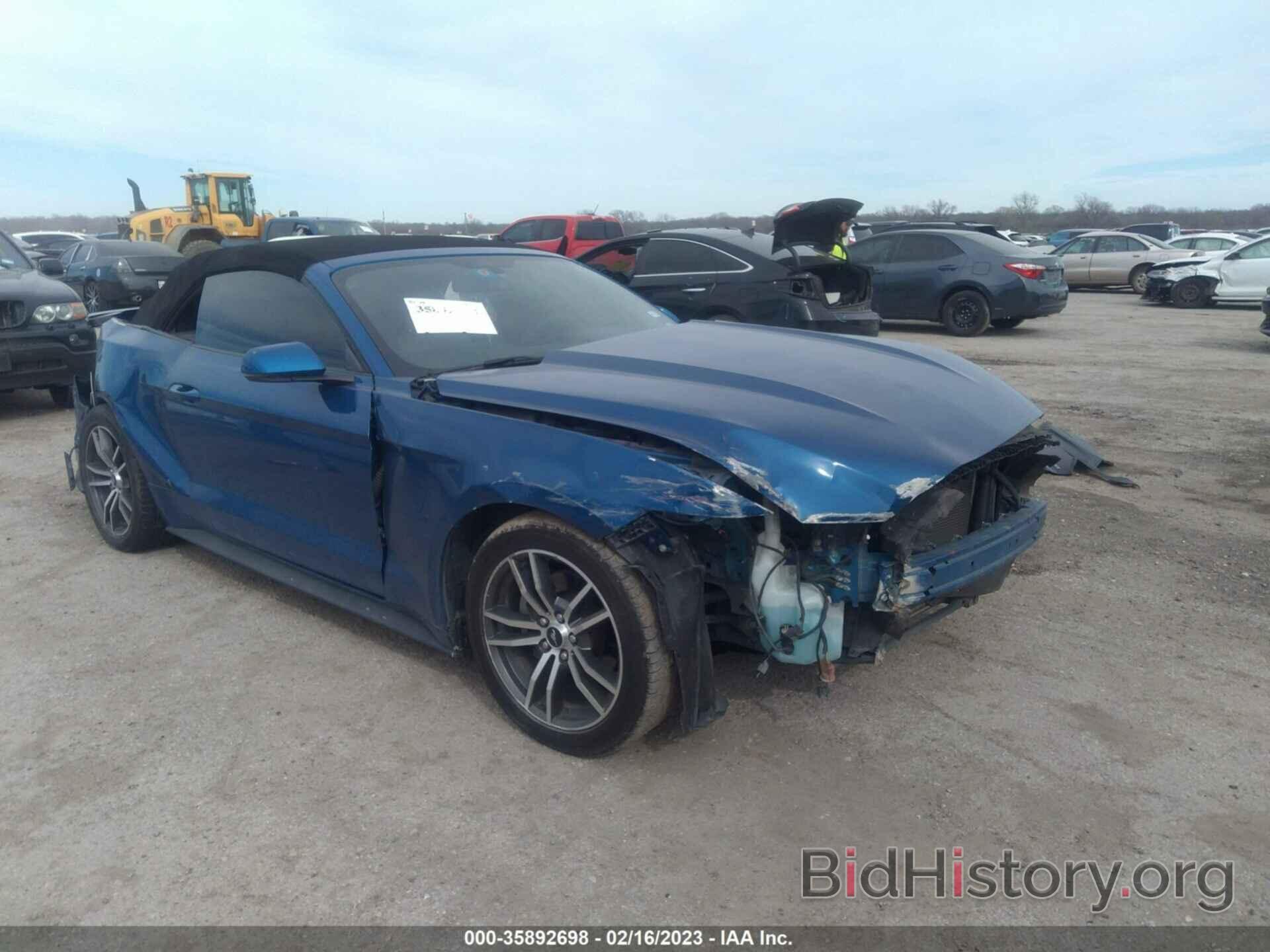 Photo 1FATP8UH0H5296021 - FORD MUSTANG 2017