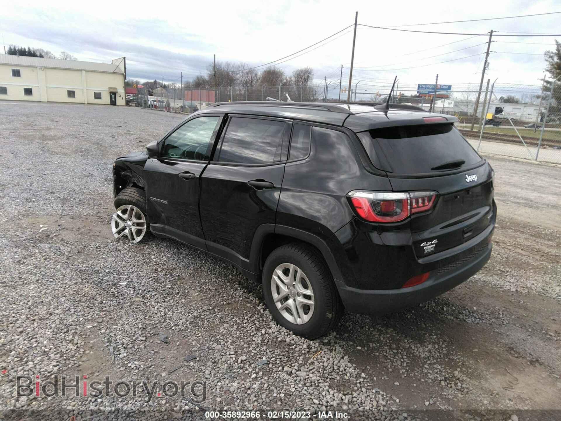2018 JEEP COMPASS - VIN: 3C4NJDAB5JT107723 - Фото 3