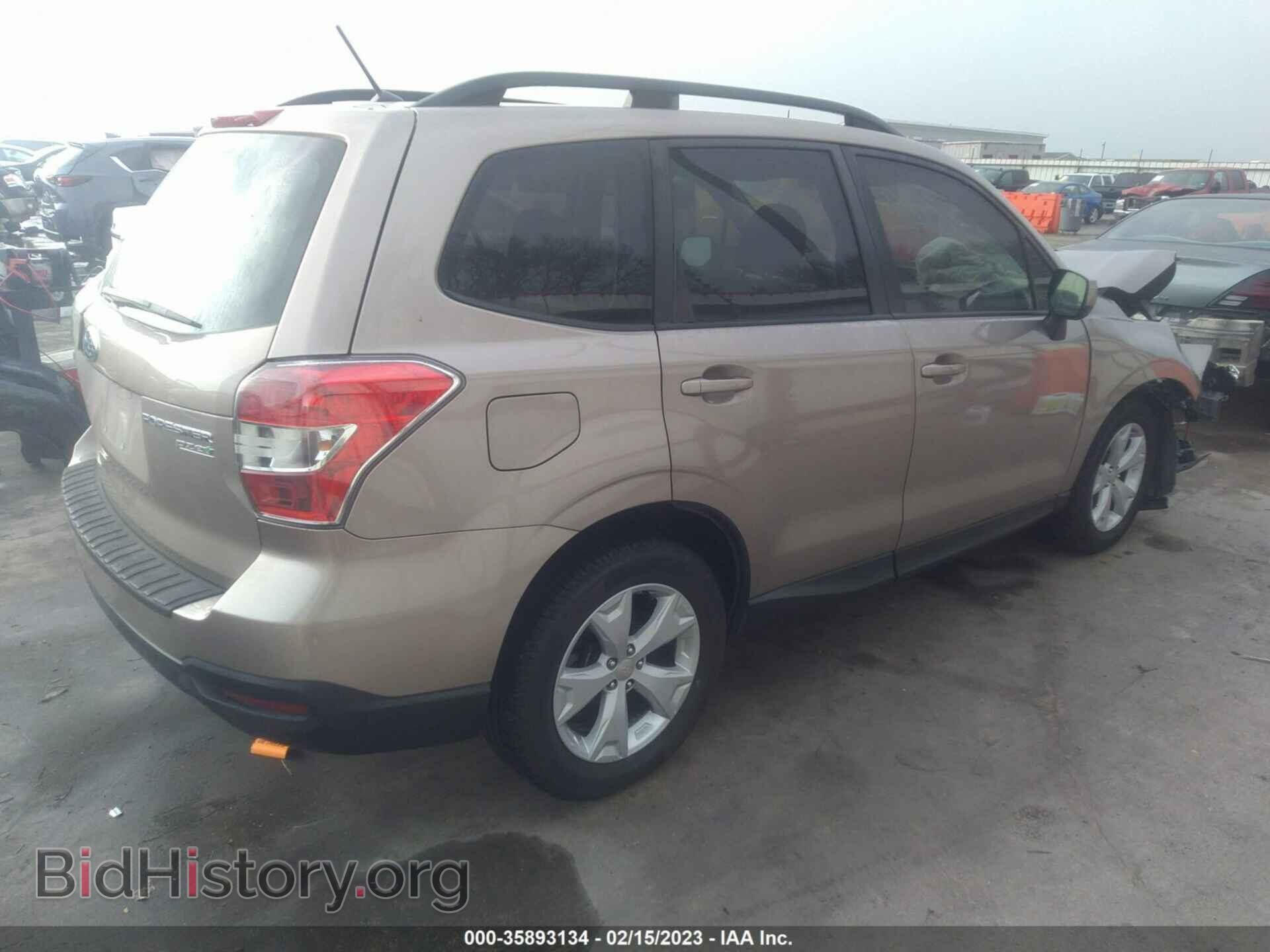 2015 SUBARU FORESTER - VIN: JF2SJADC8FH838630 - Фото 4
