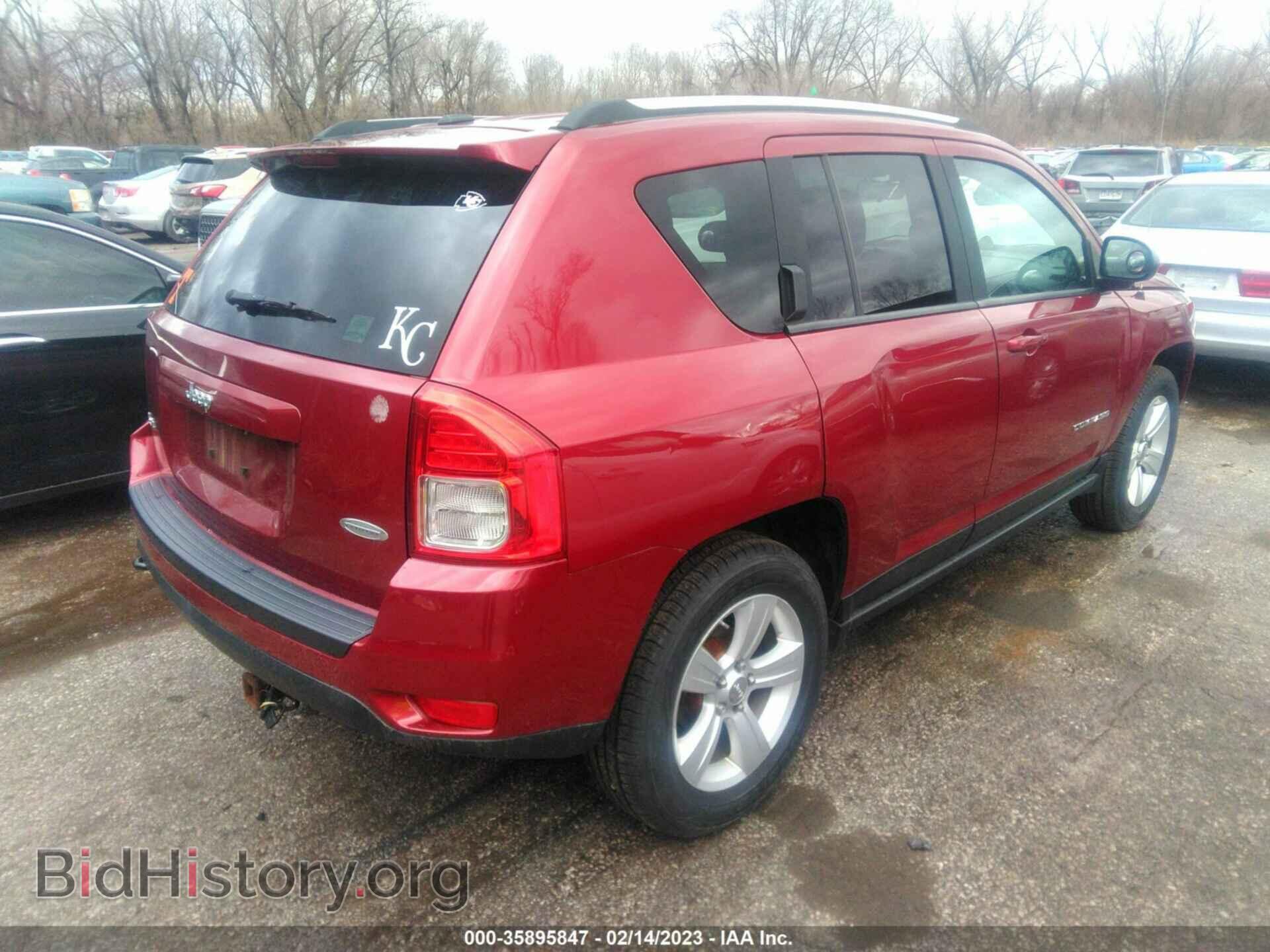 2012 JEEP COMPASS - VIN: 1C4NJDEB5CD538095 - Фото 4