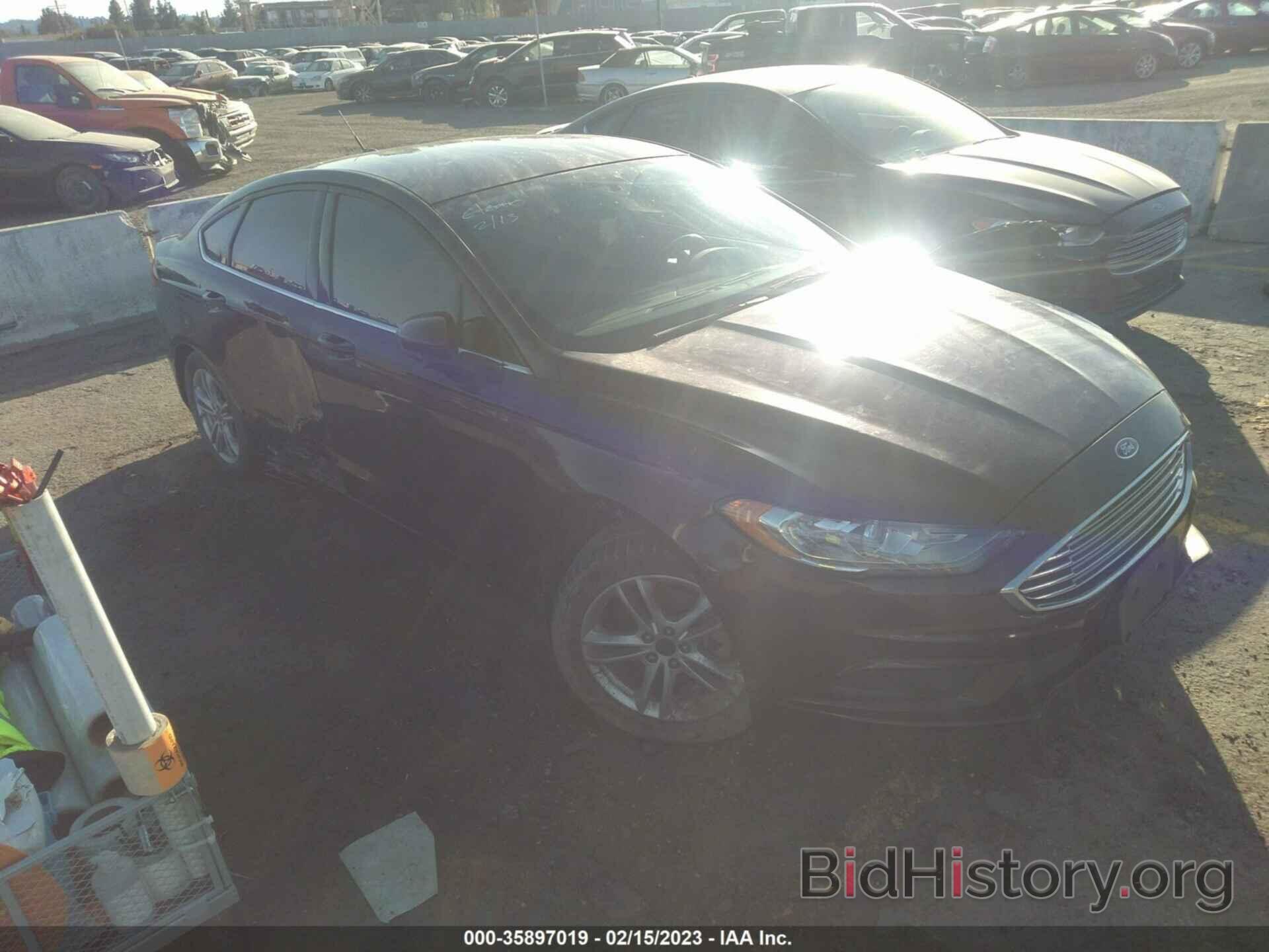 Фотография 3FA6P0HDXJR177269 - FORD FUSION 2018