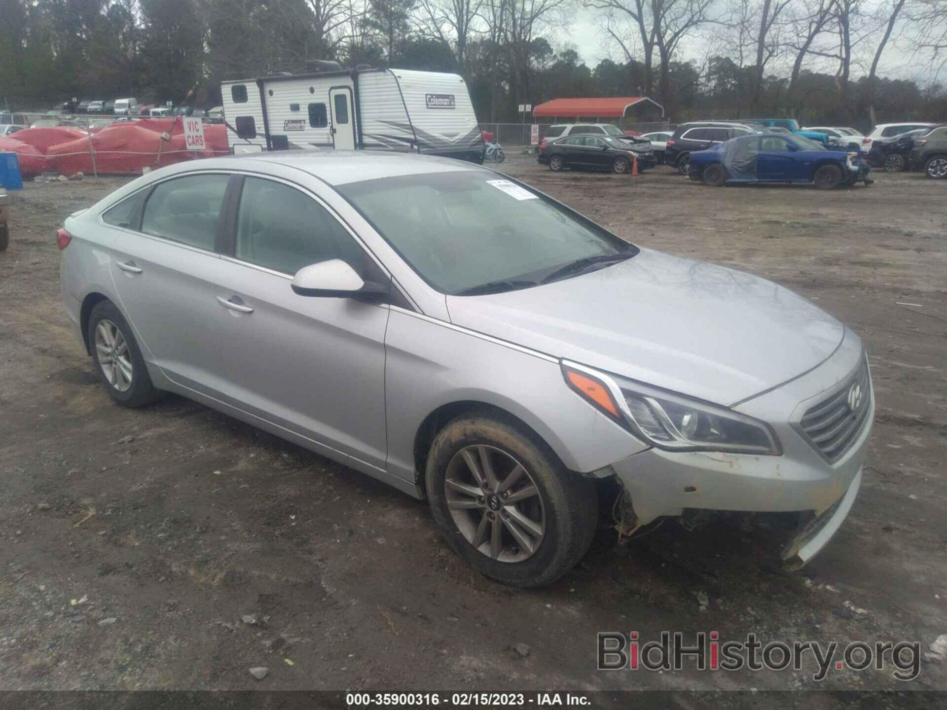 Фотография 5NPE24AF5GH392206 - HYUNDAI SONATA 2016