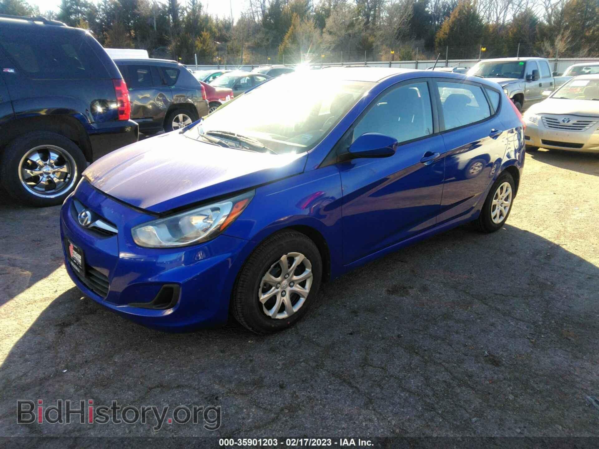 2012 HYUNDAI ACCENT - VIN: KMHCT5AEXCU024097 - Фото 2