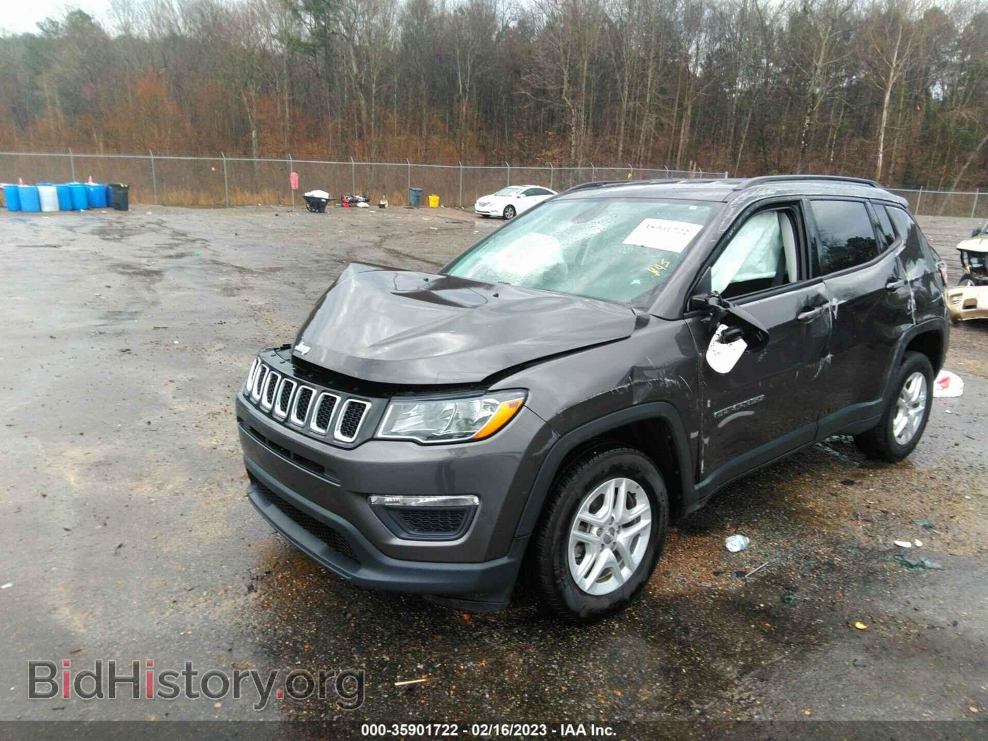 2018 JEEP COMPASS - VIN: 3C4NJCAB3JT500534 - Фото 2