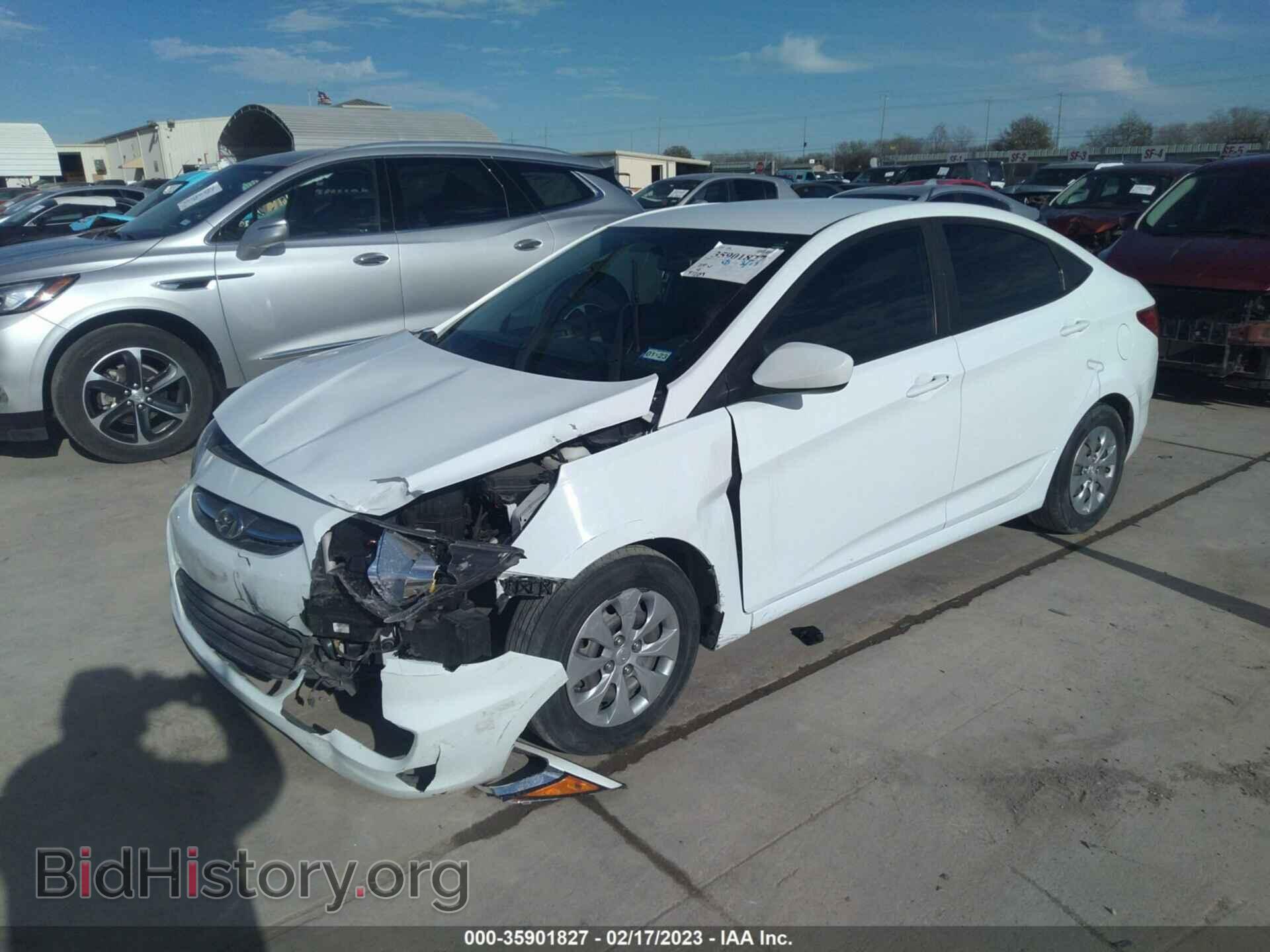 2017 HYUNDAI ACCENT - VIN: KMHCT4AE2HU230192 - Фото 2
