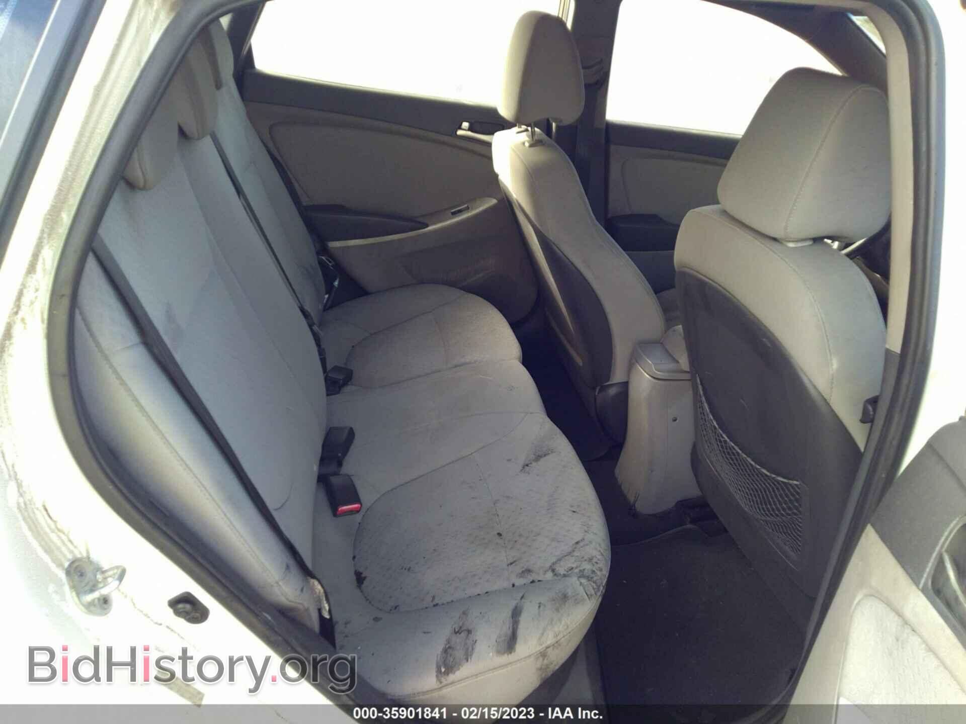 2013 HYUNDAI ACCENT - VIN: KMHCU5AE3DU076363 - Фото 8