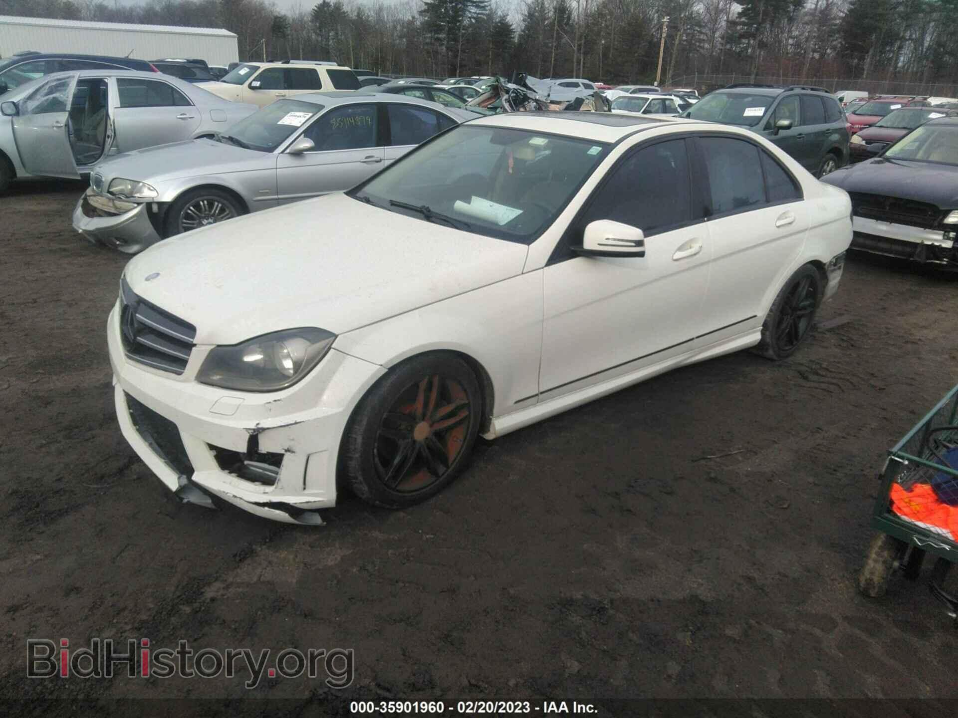 2012 MERCEDES-BENZ C-CLASS - VIN: WDDGF8BB1CA685088 - Фото 2